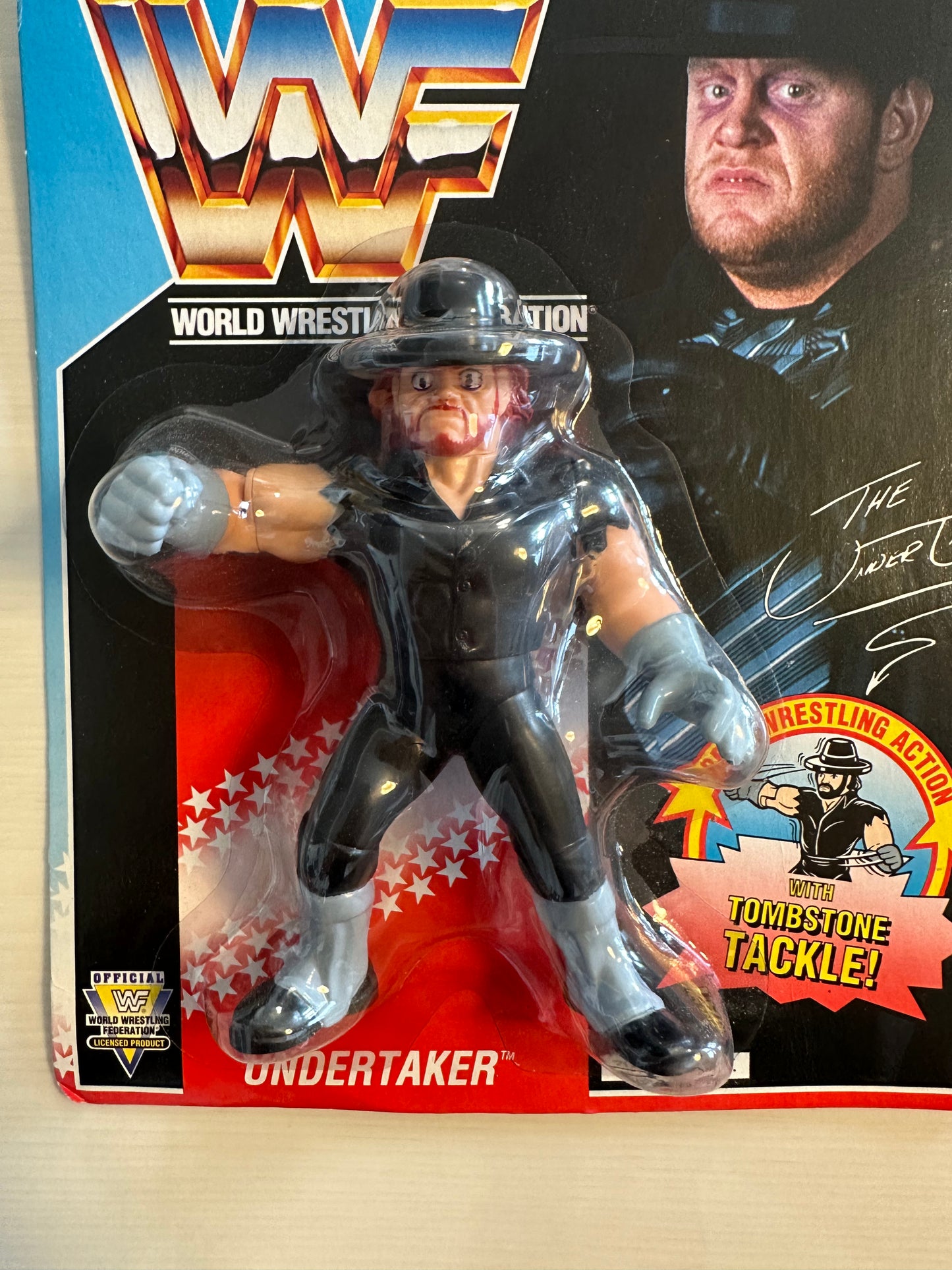 The Undertaker Series 4 WWF Hasbro