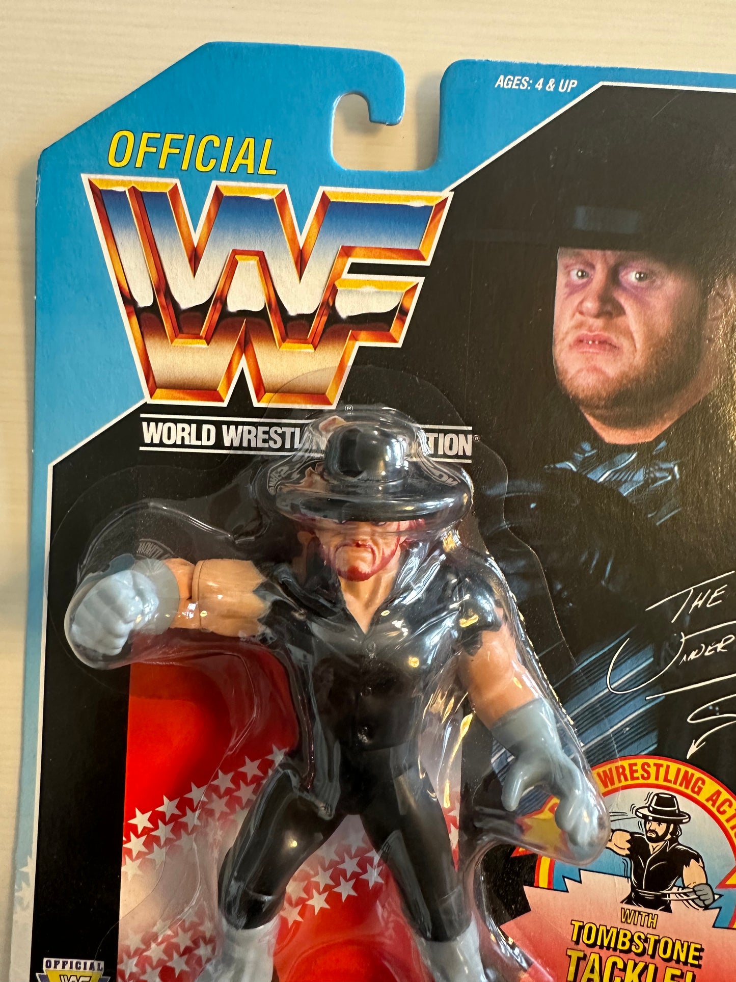 The Undertaker Series 4 WWF Hasbro