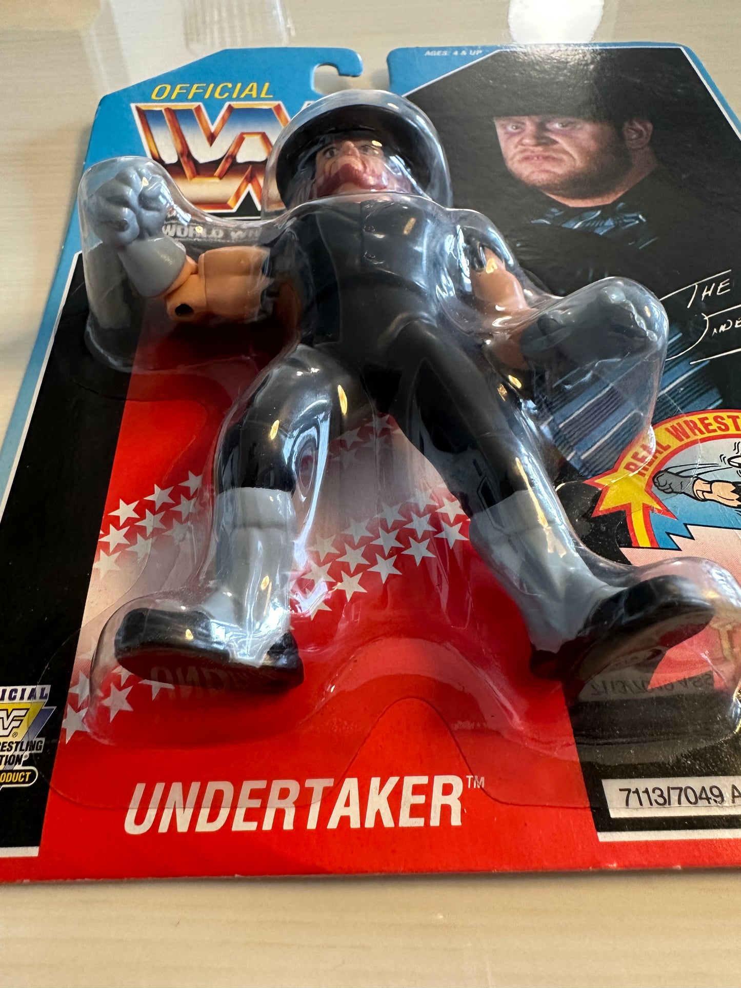 The Undertaker Series 4 WWF Hasbro