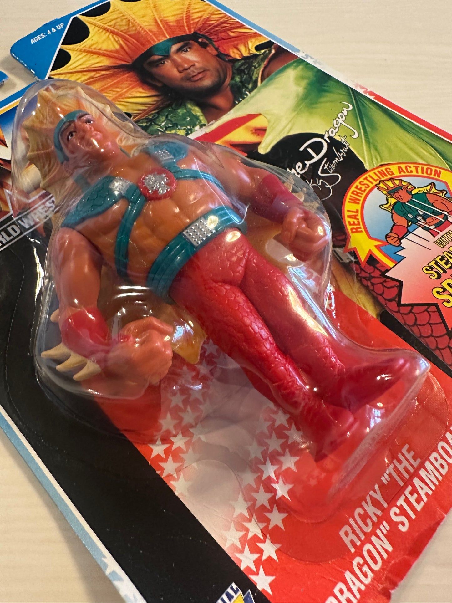 Ricky the Dragon Steamboat Series 4 WWF Hasbro