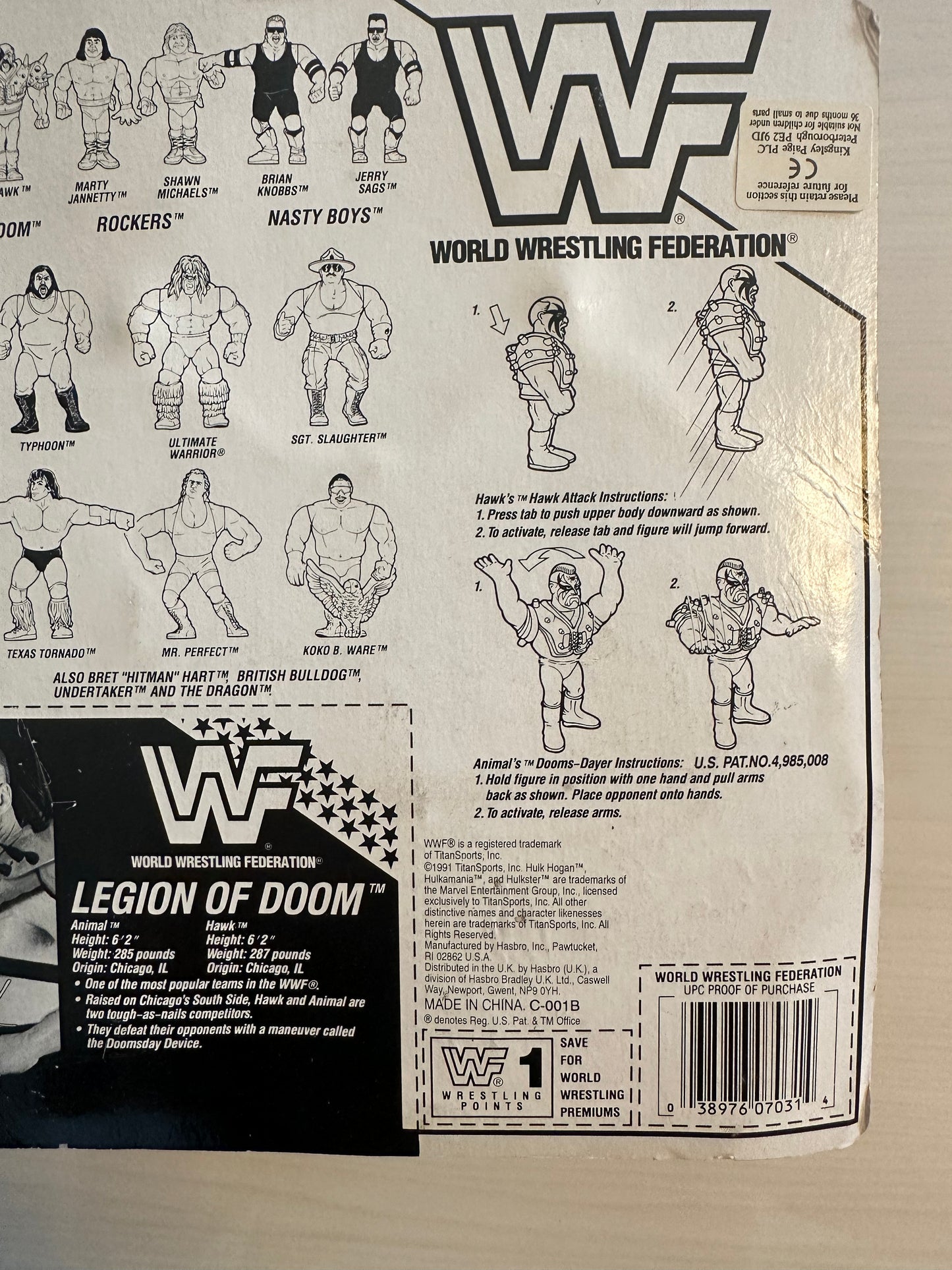 The Legion of Doom Series 2 WWF Hasbro