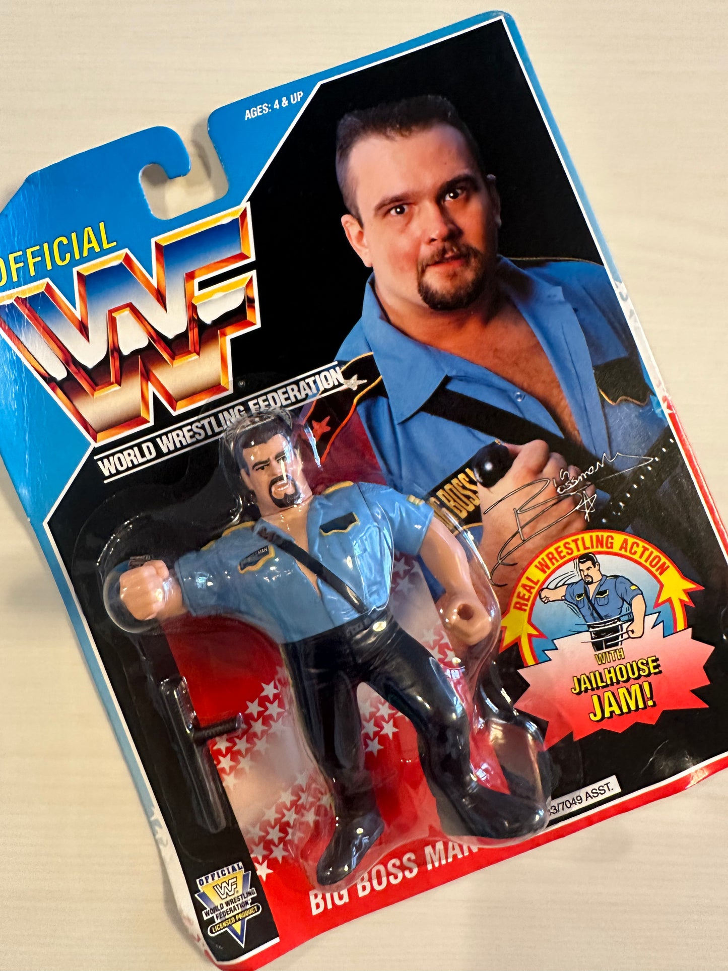 Big Boss Man Series 3 WWF Hasbro