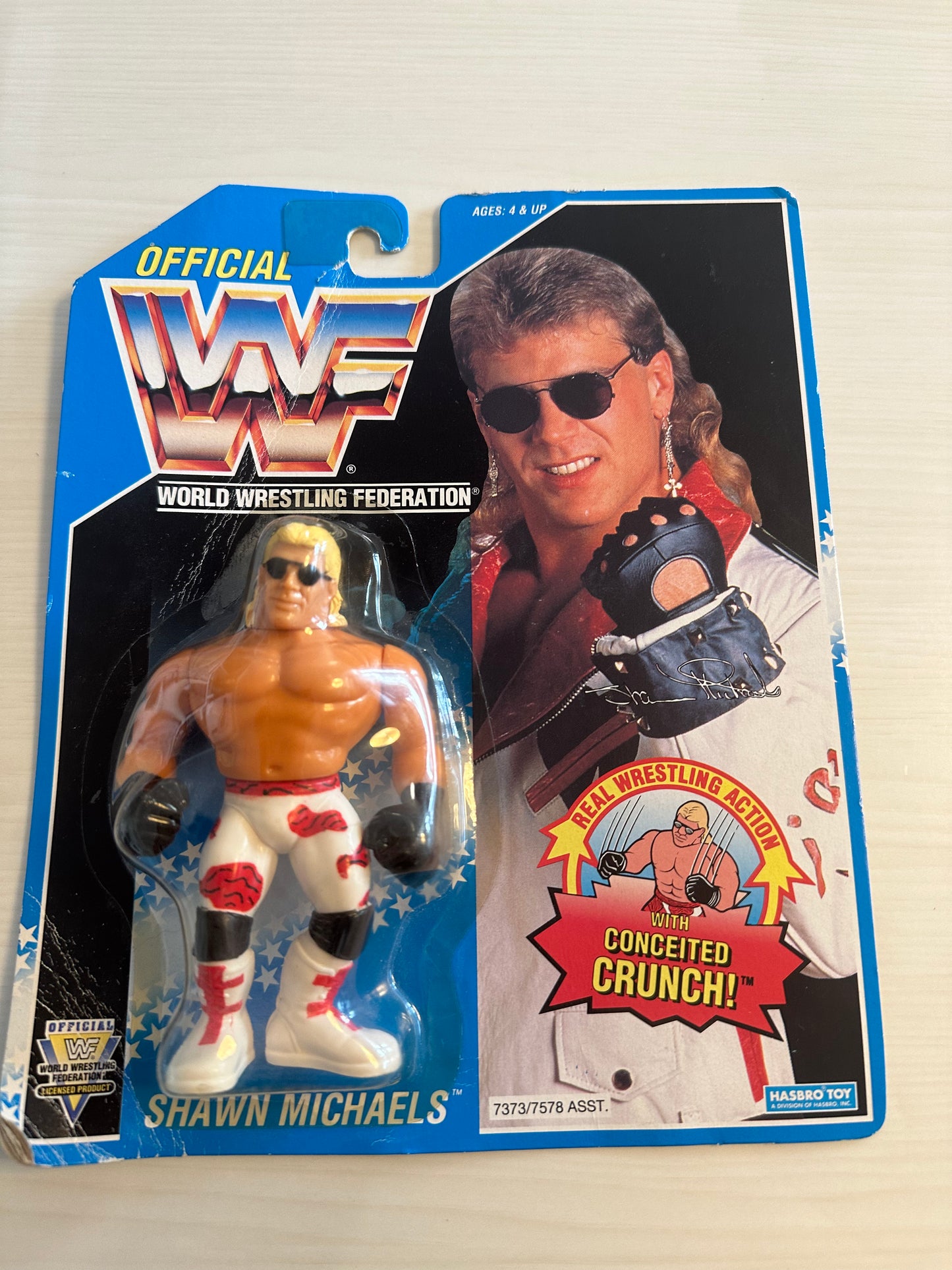 Shawn Michaels Normal Trunks Series 10 WWF Hasbro