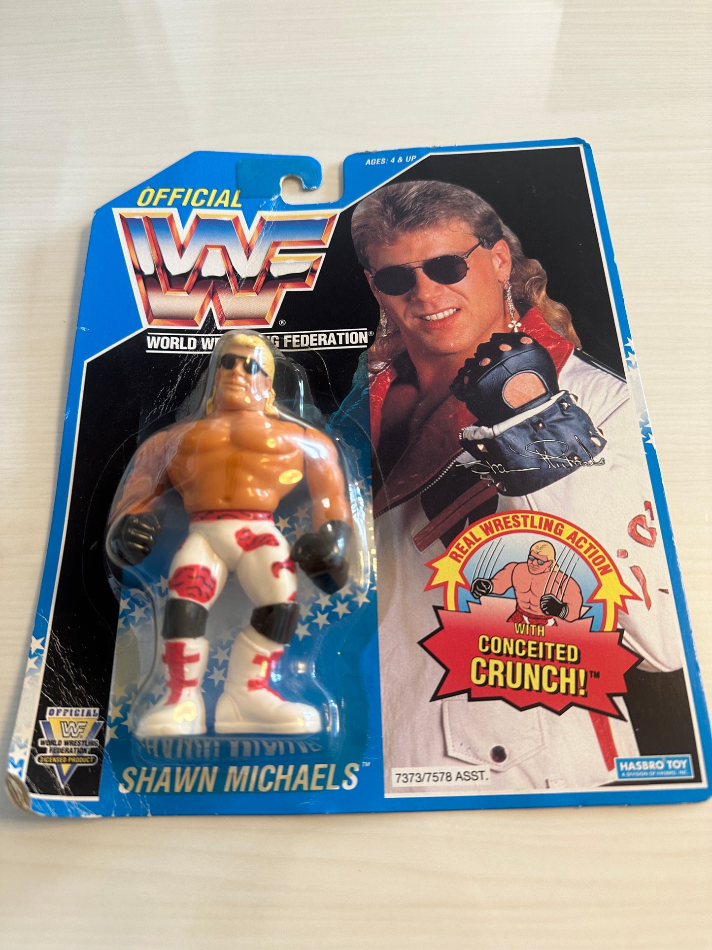 Shawn Michaels Normal Trunks Series 10 WWF Hasbro