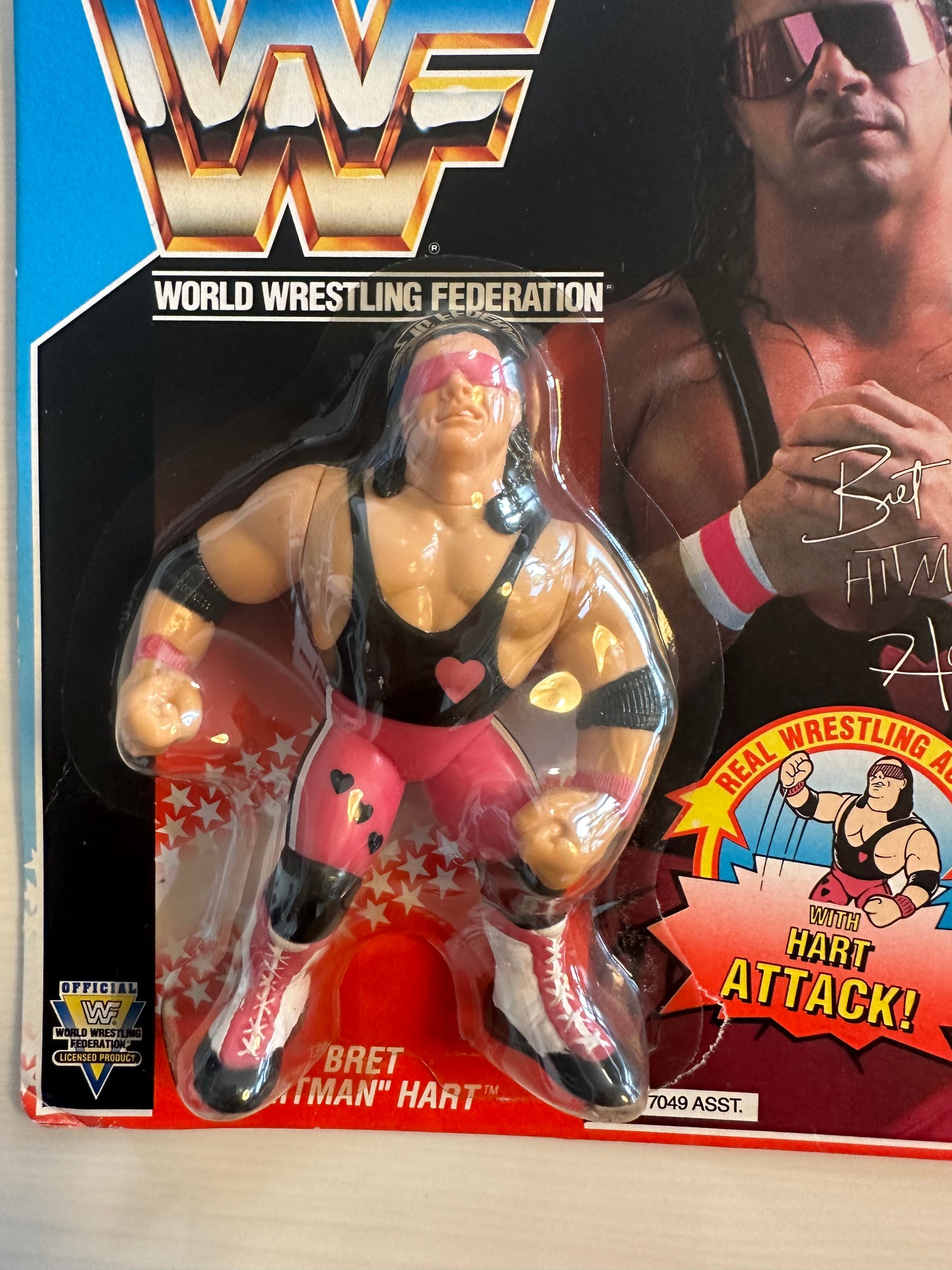 Bret the Hitman Hart Series 4 WWF Hasbro