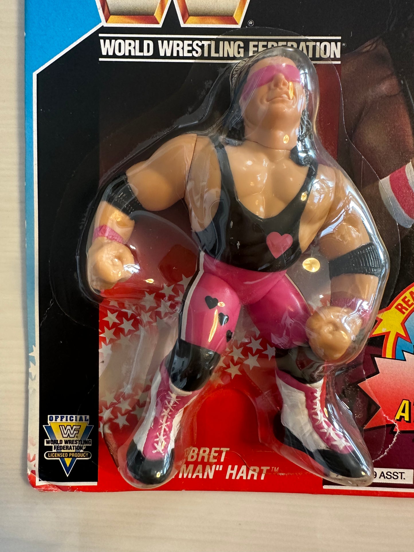 Bret the Hitman Hart Series 4 WWF Hasbro