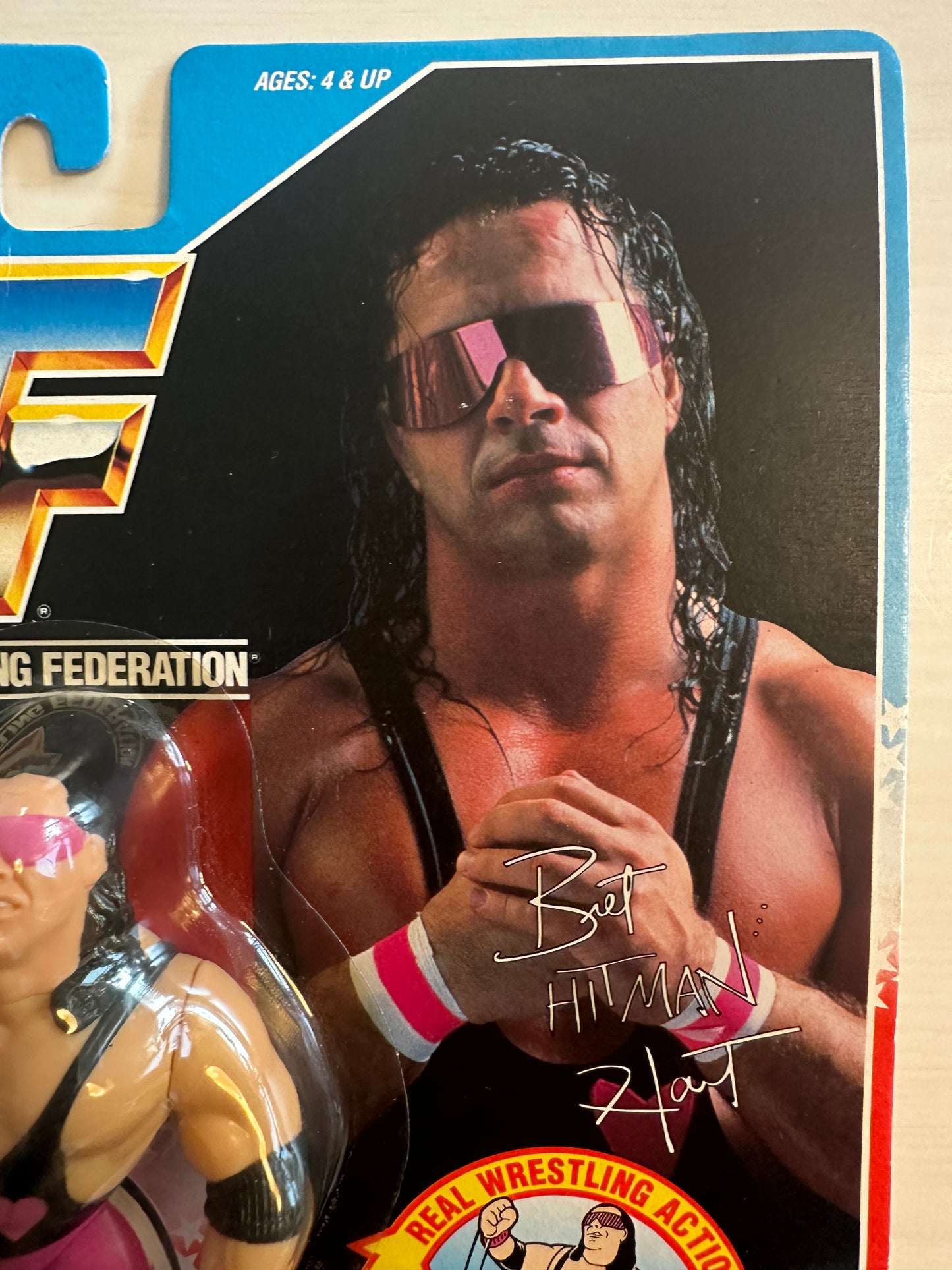 Bret the Hitman Hart Series 4 WWF Hasbro