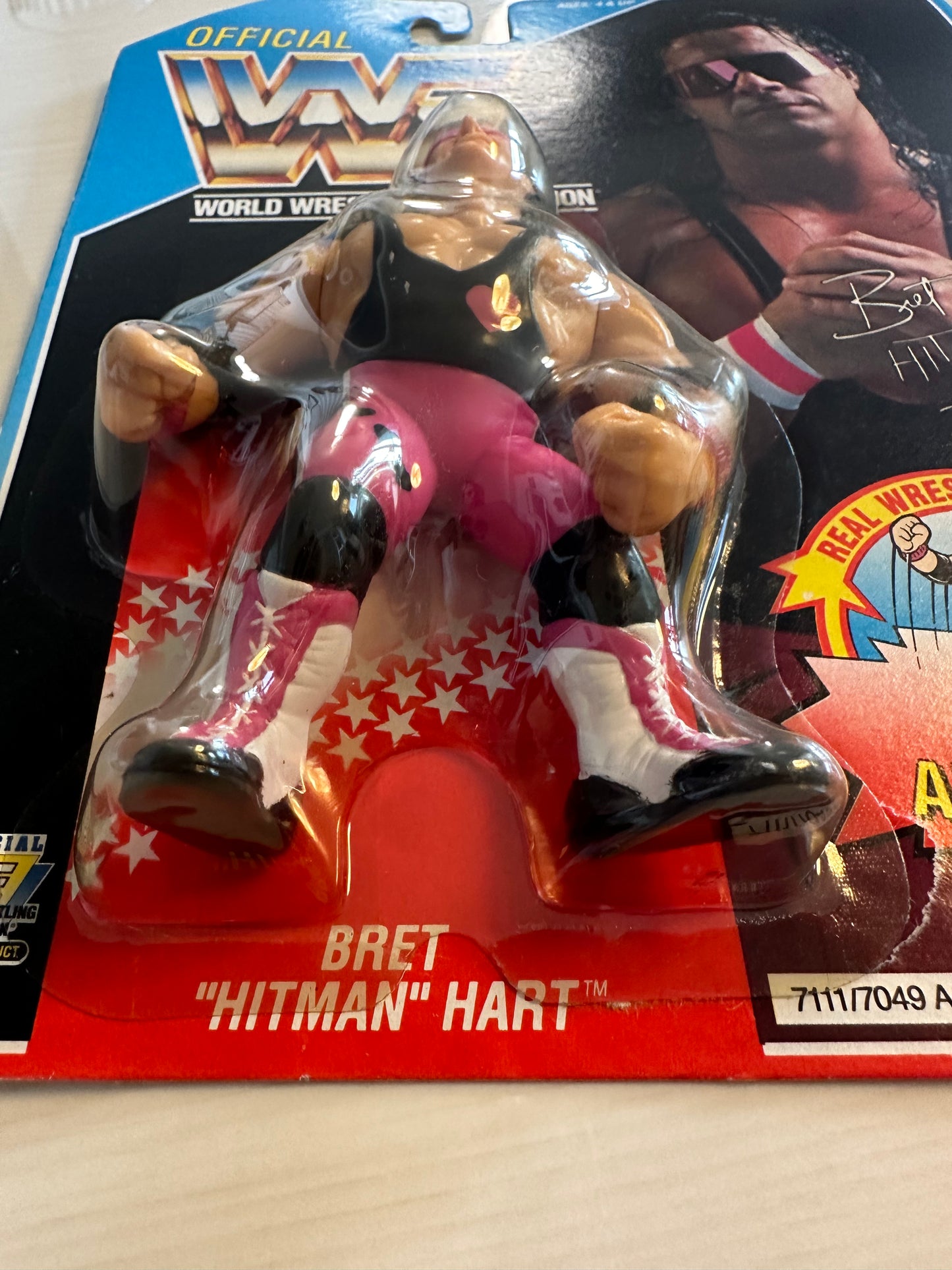 Bret the Hitman Hart Series 4 WWF Hasbro