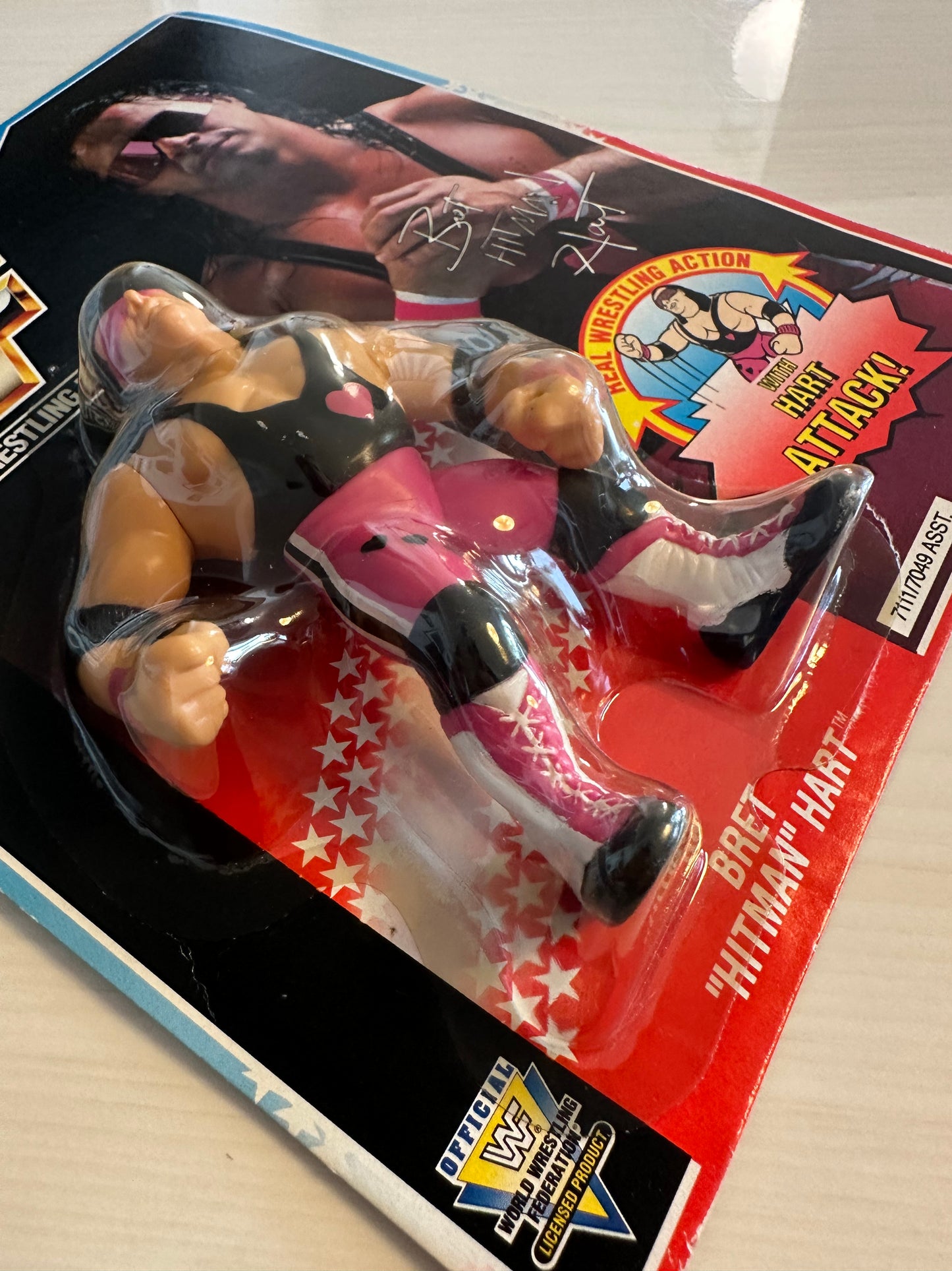 Bret the Hitman Hart Series 4 WWF Hasbro