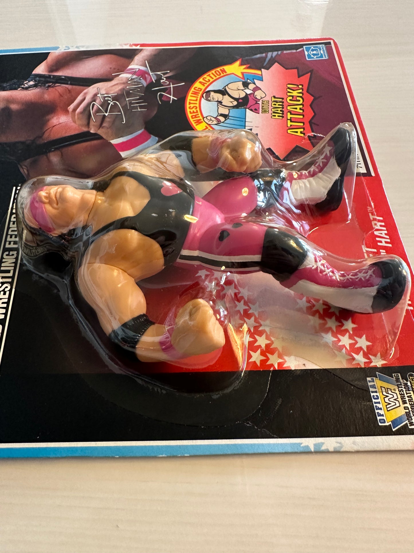 Bret the Hitman Hart Series 4 WWF Hasbro