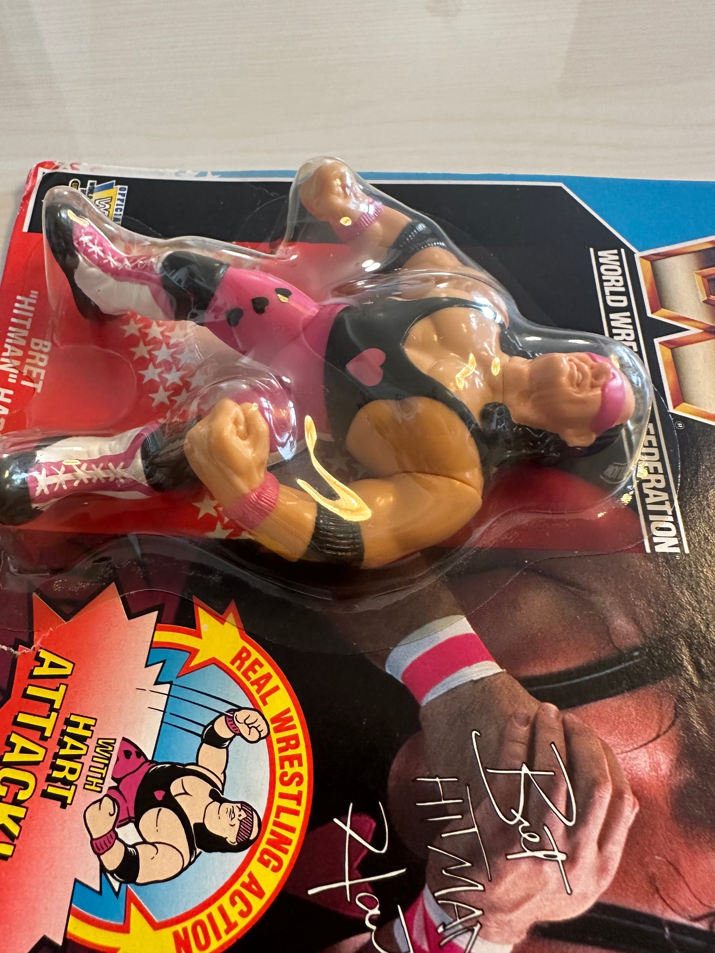 Bret the Hitman Hart Series 4 WWF Hasbro