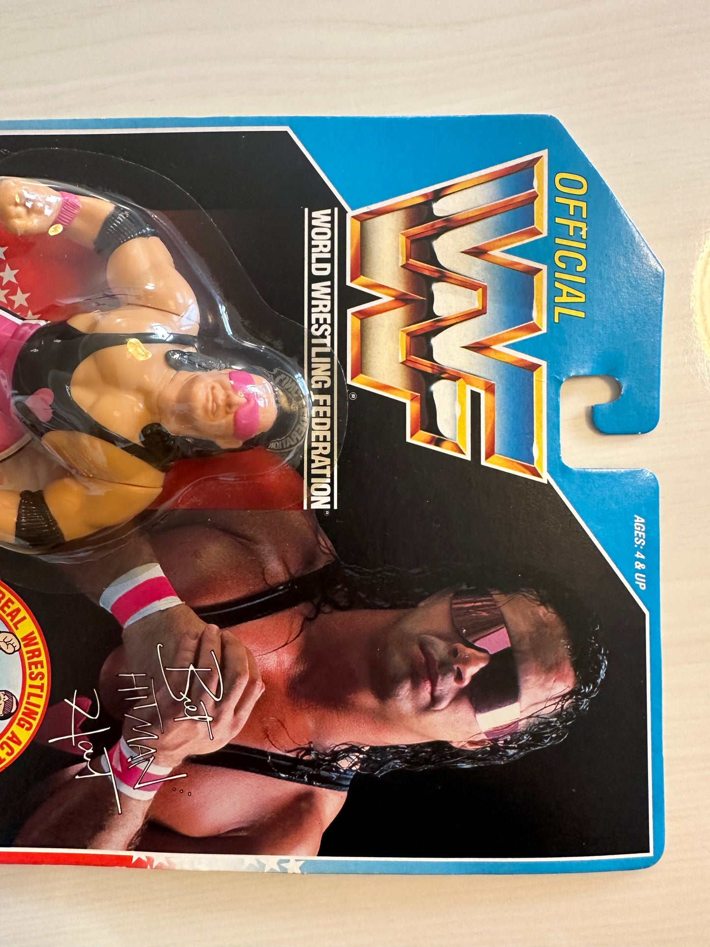 Bret the Hitman Hart Series 4 WWF Hasbro