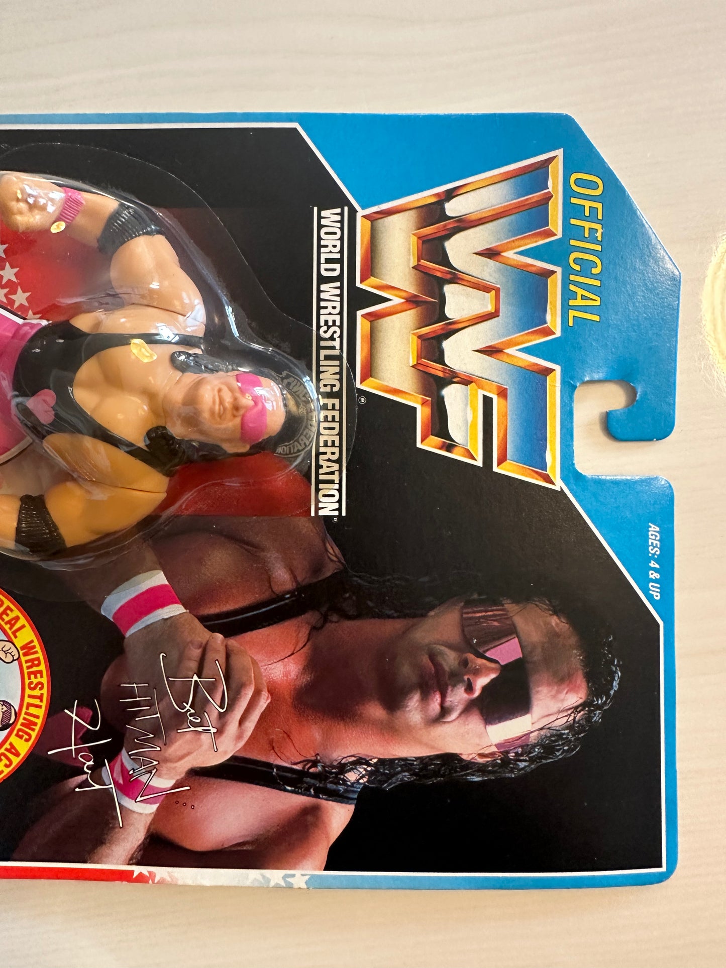 Bret the Hitman Hart Series 4 WWF Hasbro