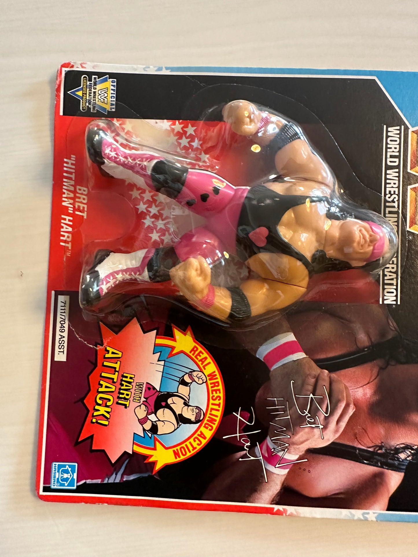 Bret the Hitman Hart Series 4 WWF Hasbro