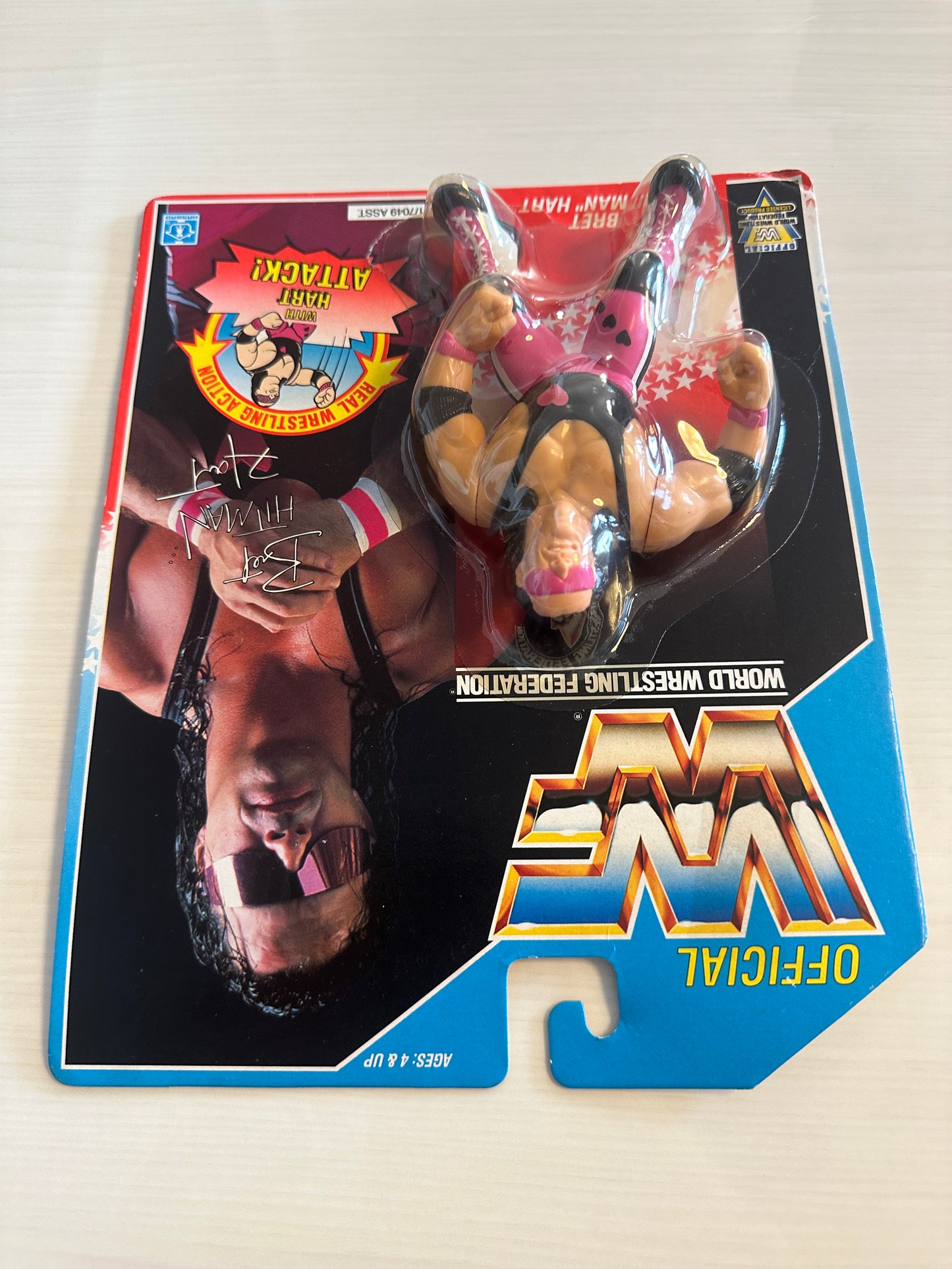 Bret the Hitman Hart Series 4 WWF Hasbro