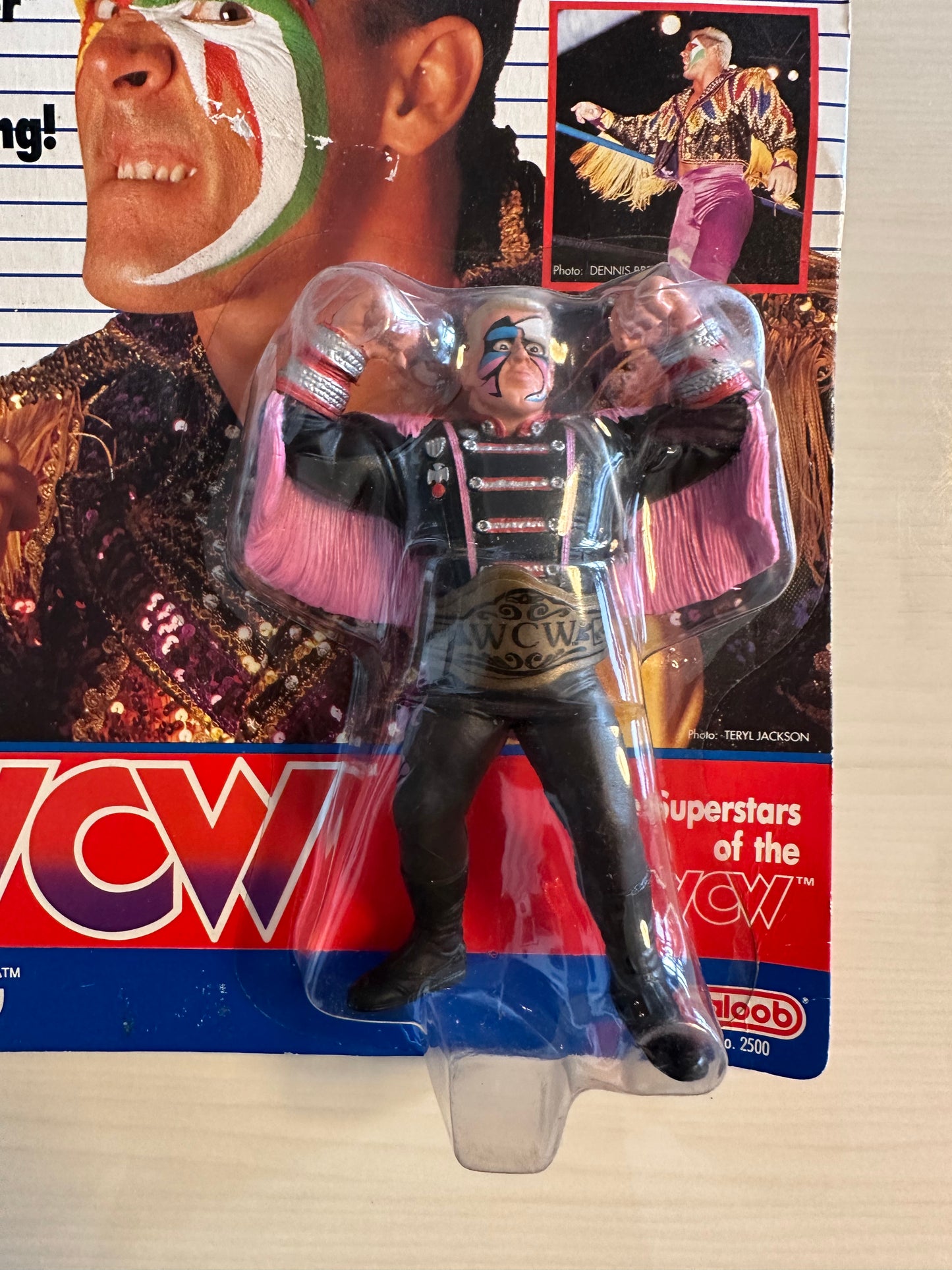 Sting WCW Galoob Pre-ring UK Exclusive