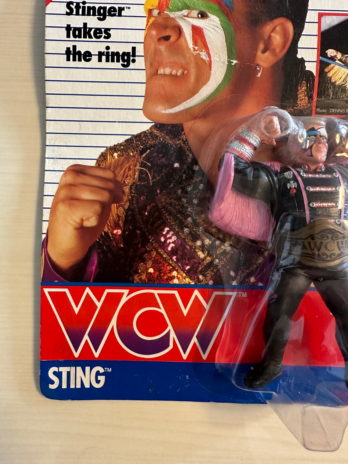 Sting WCW Galoob Pre-ring UK Exclusive