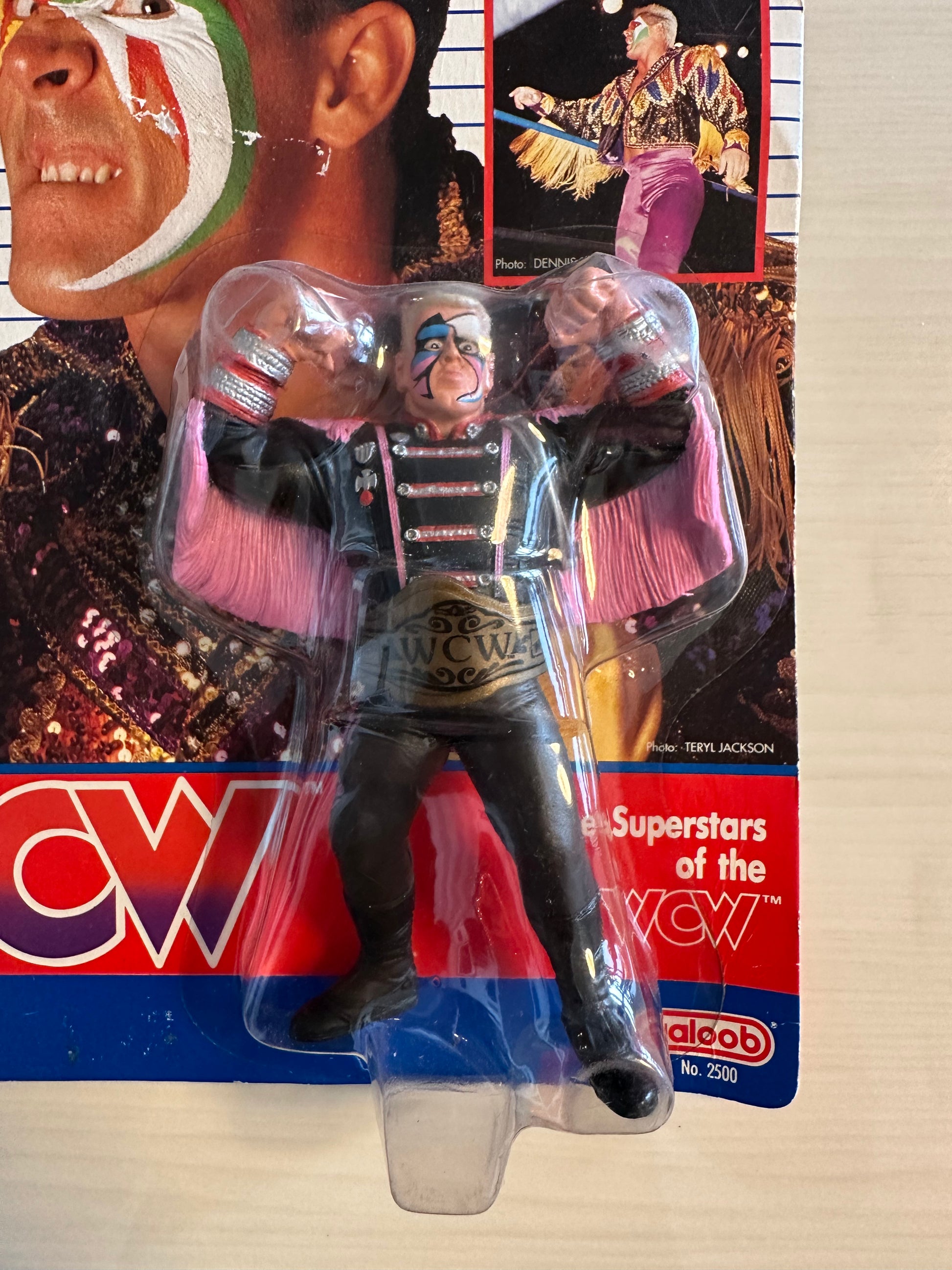 Sting WCW Galoob Pre-ring UK Exclusive – retrofigure Sting WCW Galoob Pre-ring UK Exclusive – retrofigure