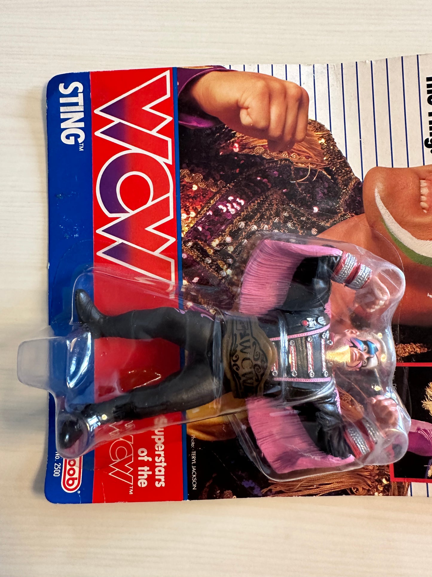 Sting WCW Galoob Pre-ring UK Exclusive