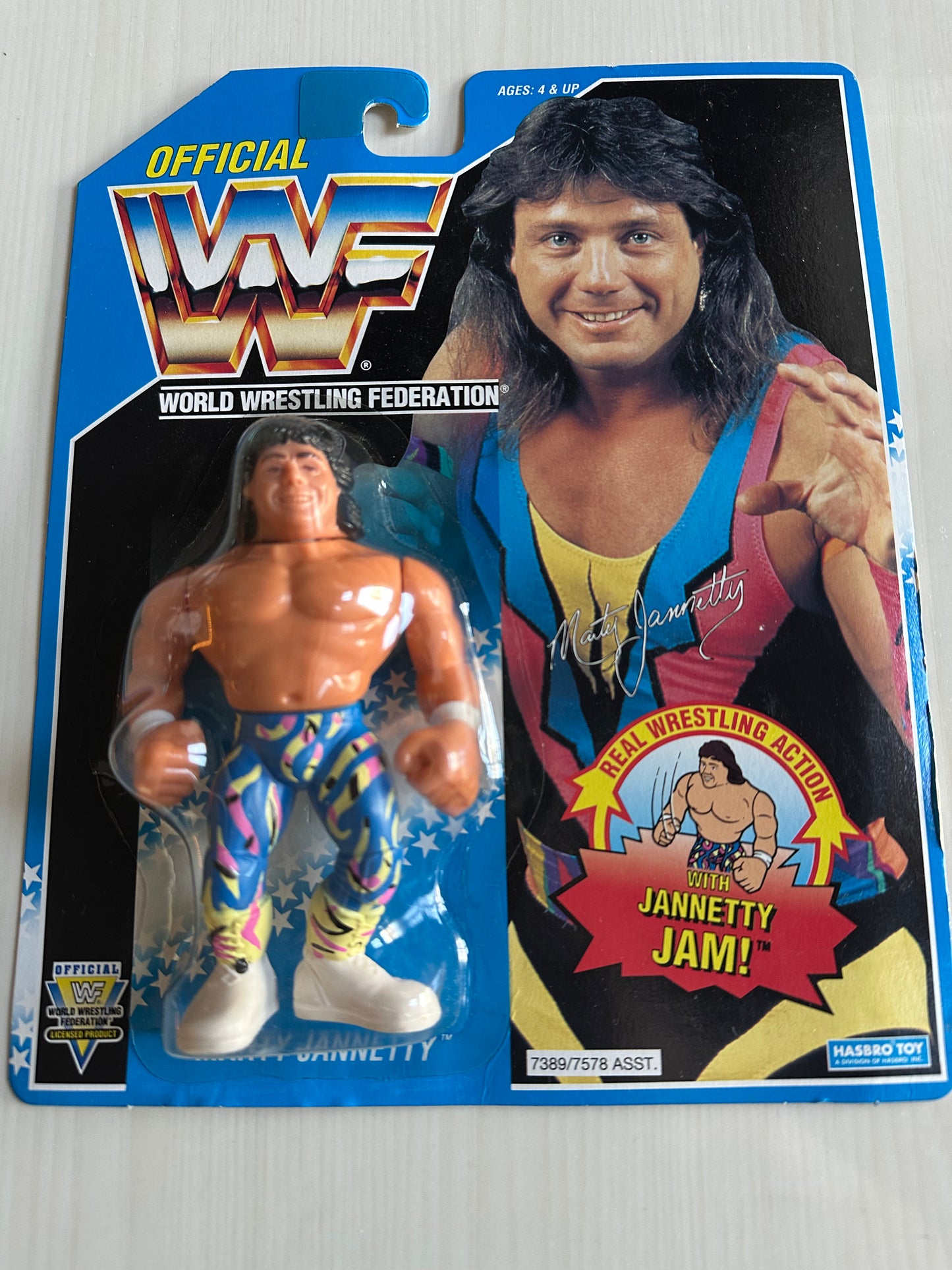 Marty Jannetty Series 10 WWF Hasbro
