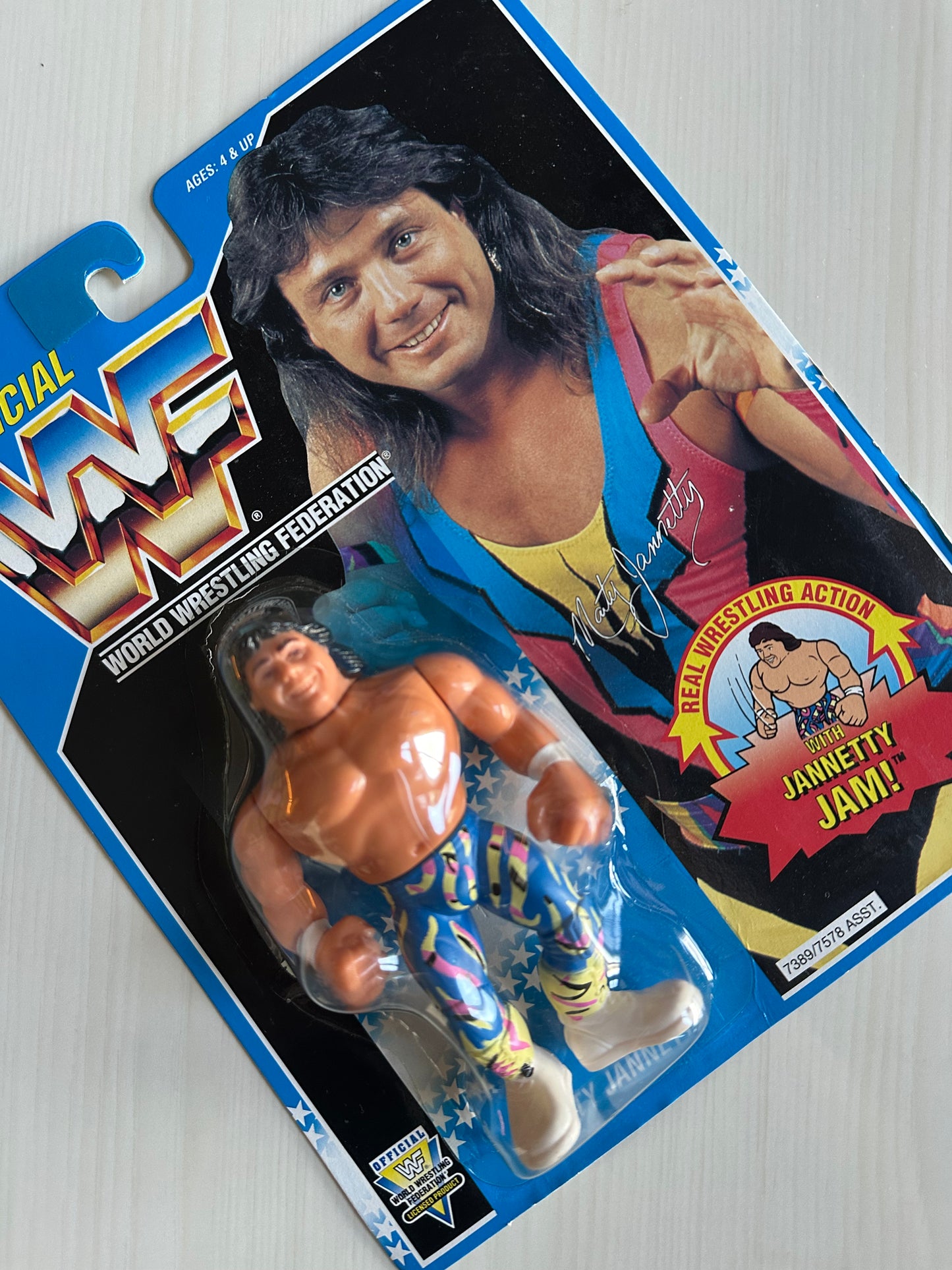 Marty Jannetty Series 10 WWF Hasbro