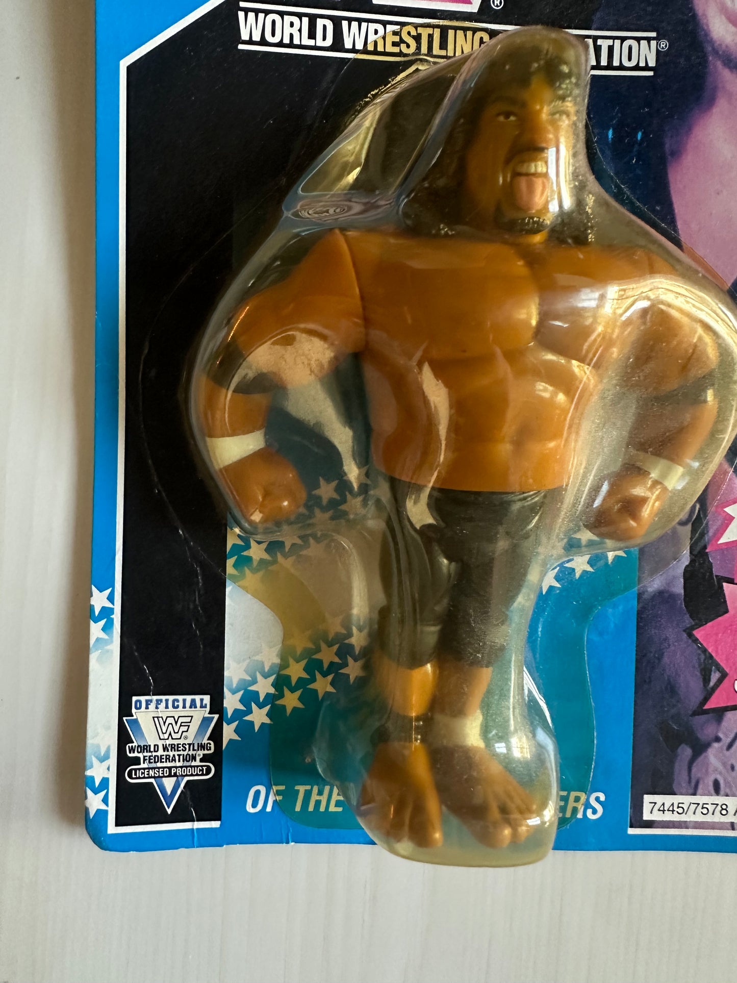 Samu the Headshrinker Series 10 WWF Hasbro