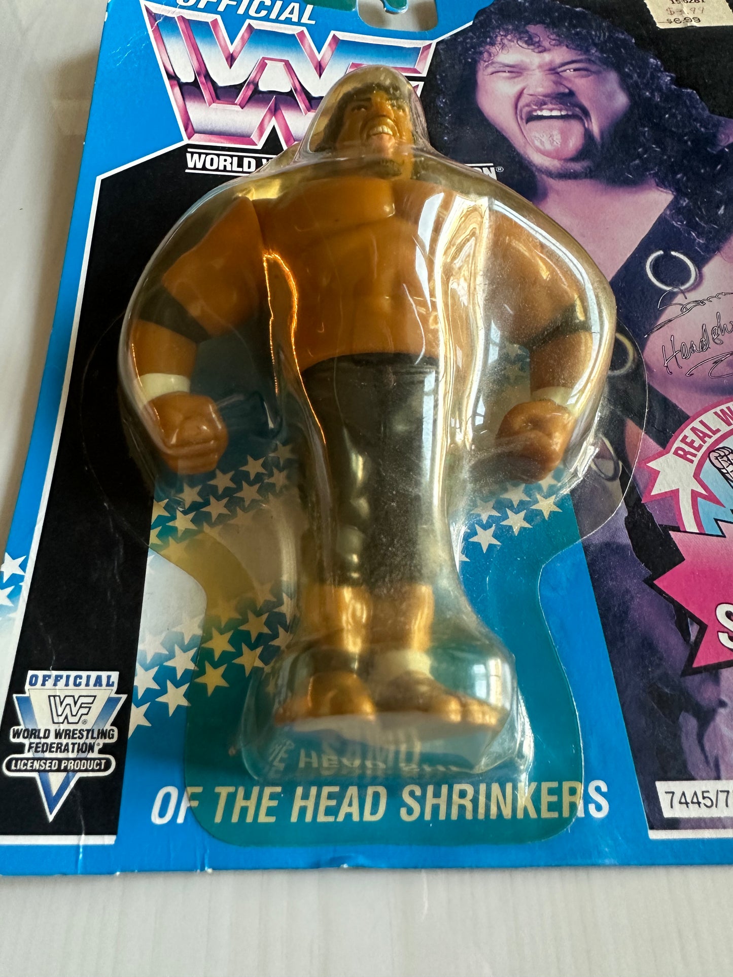 Samu the Headshrinker Series 10 WWF Hasbro