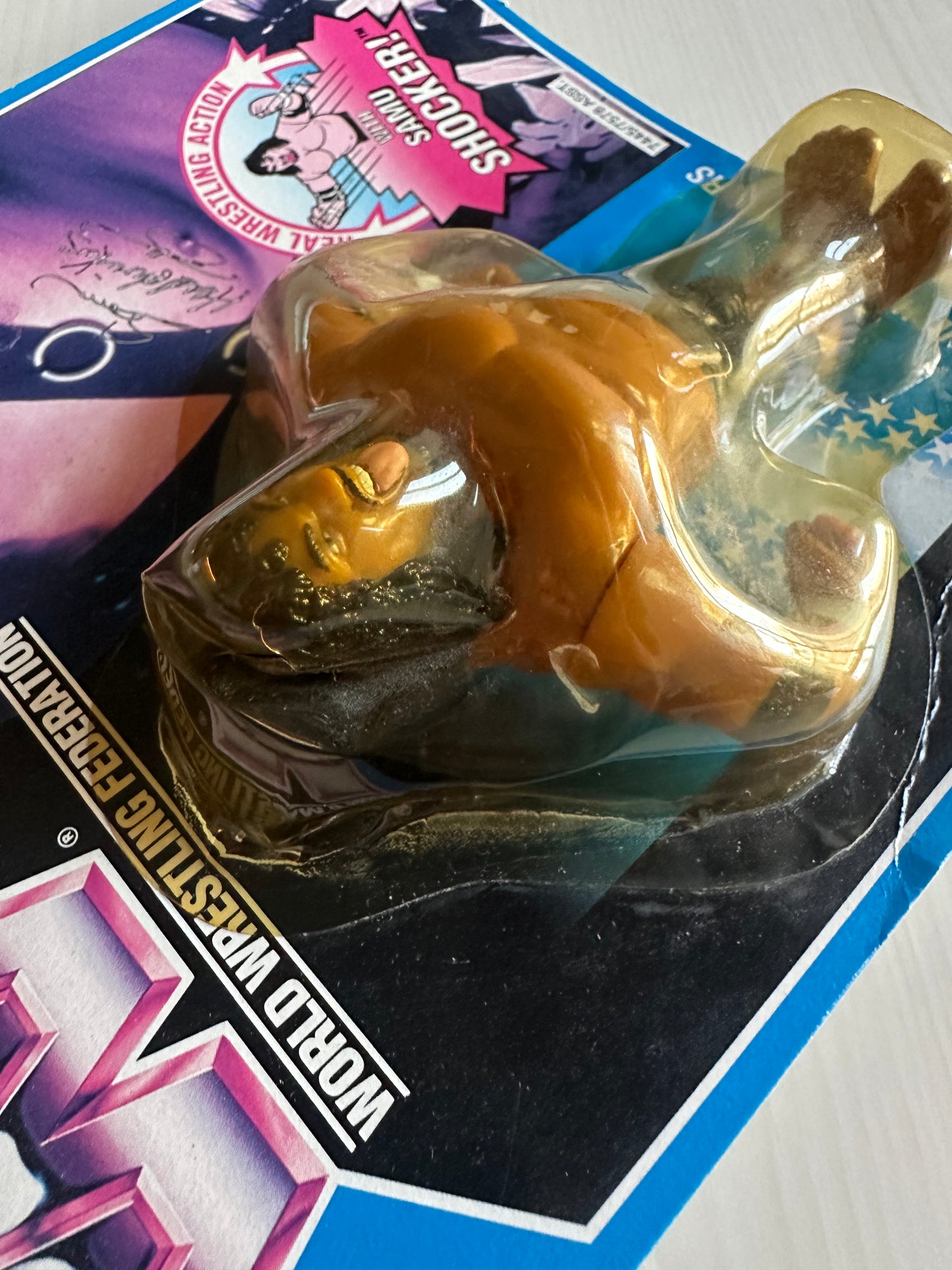 Samu the Headshrinker Series 10 WWF Hasbro