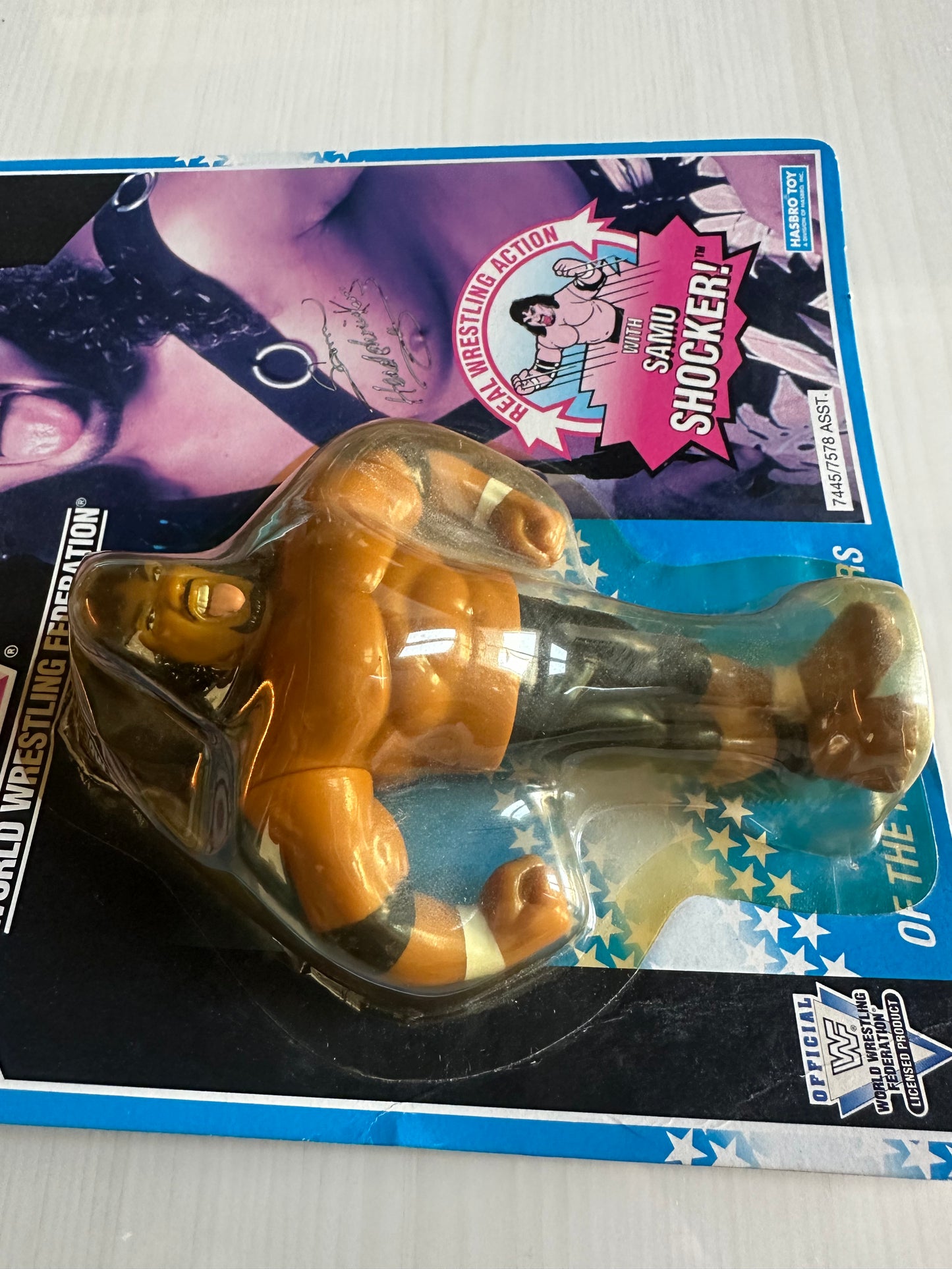 Samu the Headshrinker Series 10 WWF Hasbro
