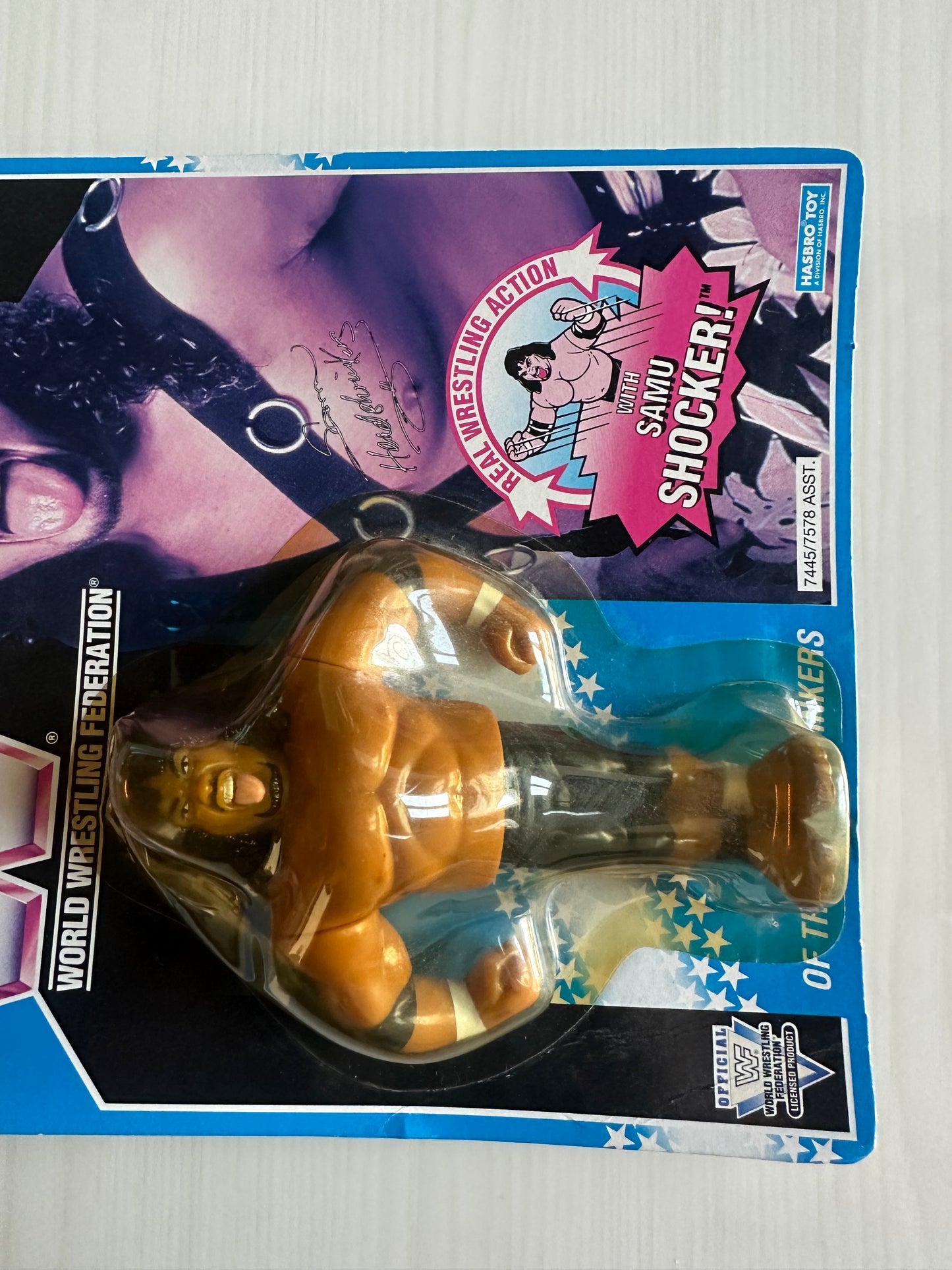 Samu the Headshrinker Series 10 WWF Hasbro