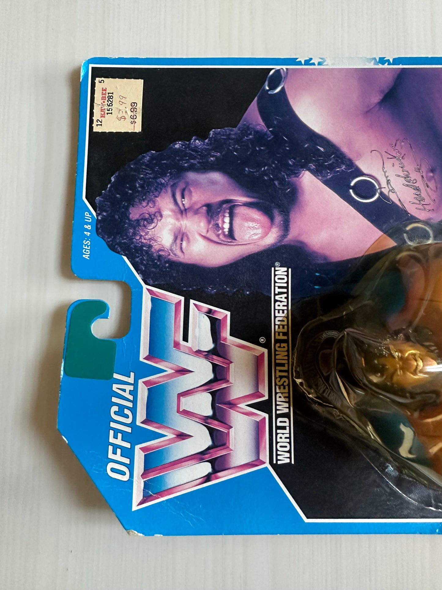 Samu the Headshrinker Series 10 WWF Hasbro