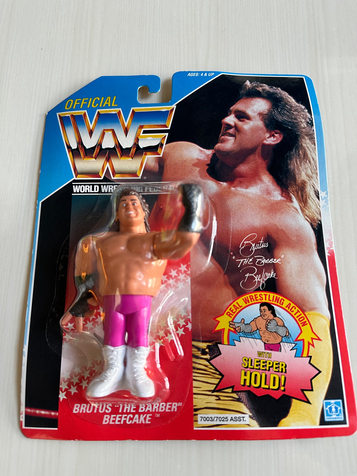 Brutus the Barber Beefcake Series 1 WWF Hasbro