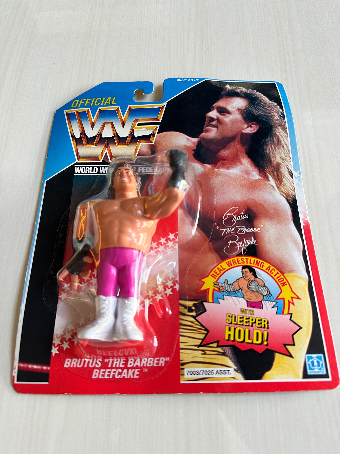 Brutus the Barber Beefcake Series 1 WWF Hasbro