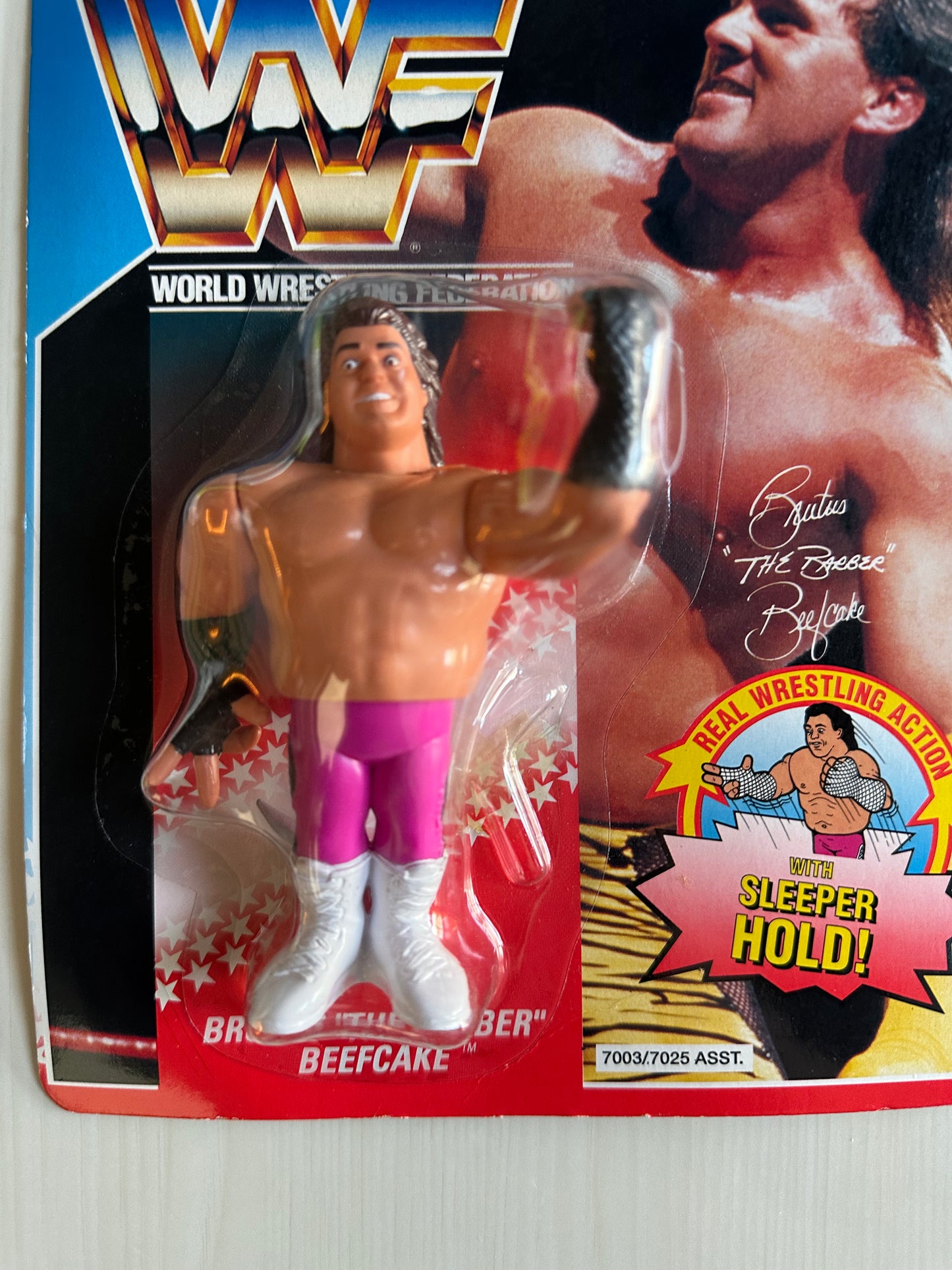 Brutus the Barber Beefcake Series 1 WWF Hasbro