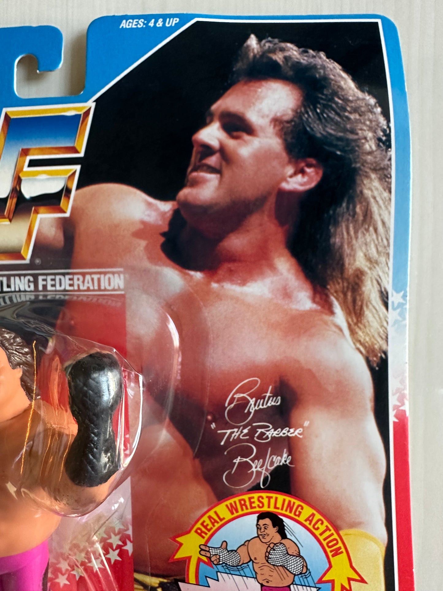 Brutus the Barber Beefcake Series 1 WWF Hasbro
