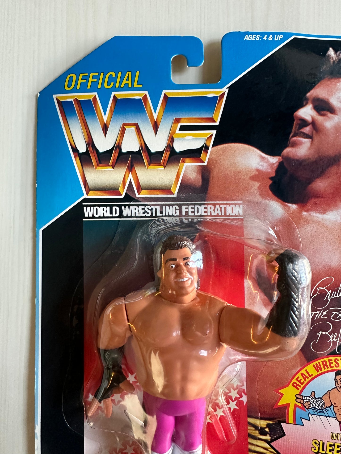 Brutus the Barber Beefcake Series 1 WWF Hasbro