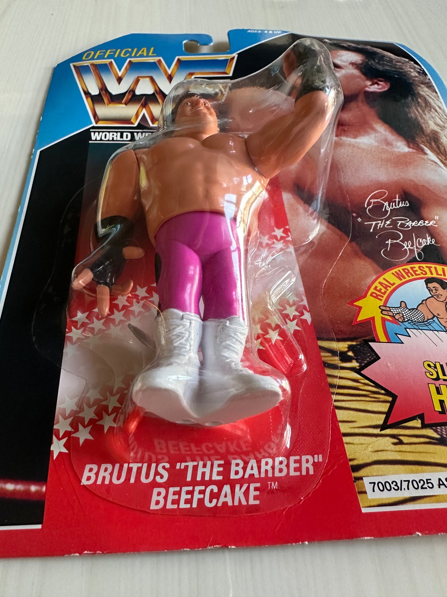 Brutus the Barber Beefcake Series 1 WWF Hasbro
