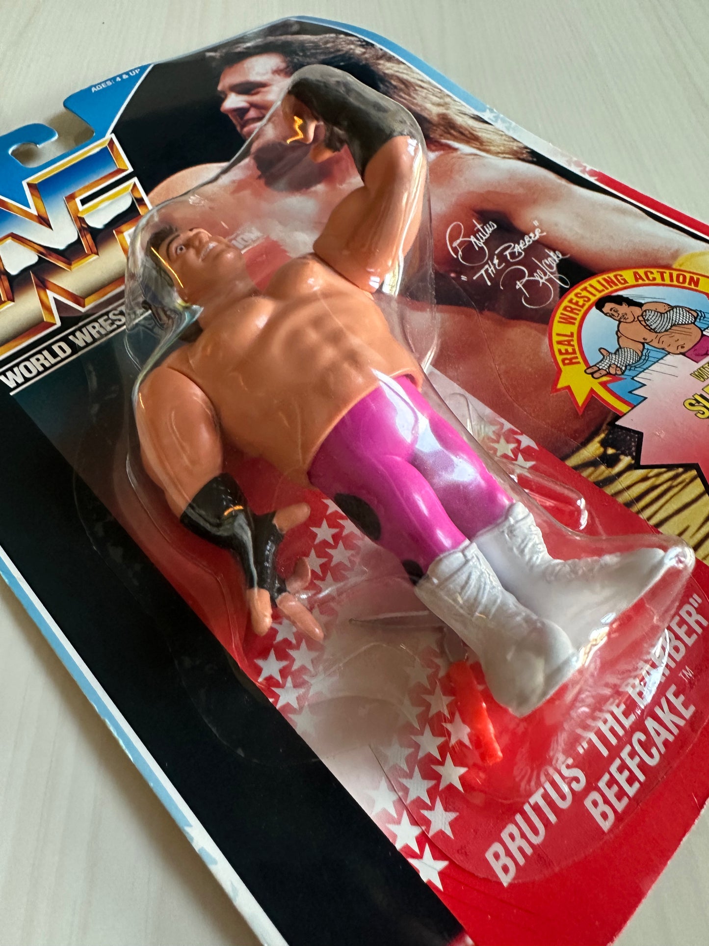 Brutus the Barber Beefcake Series 1 WWF Hasbro