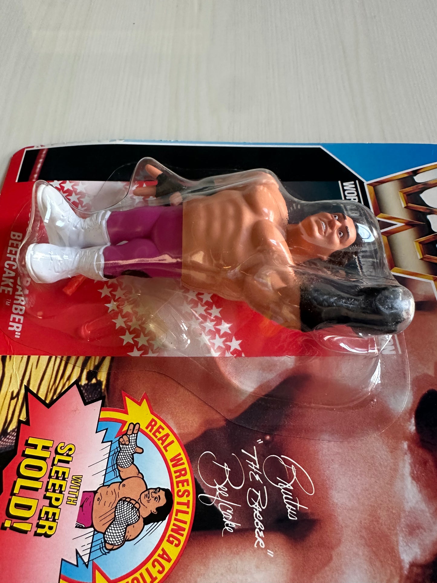 Brutus the Barber Beefcake Series 1 WWF Hasbro
