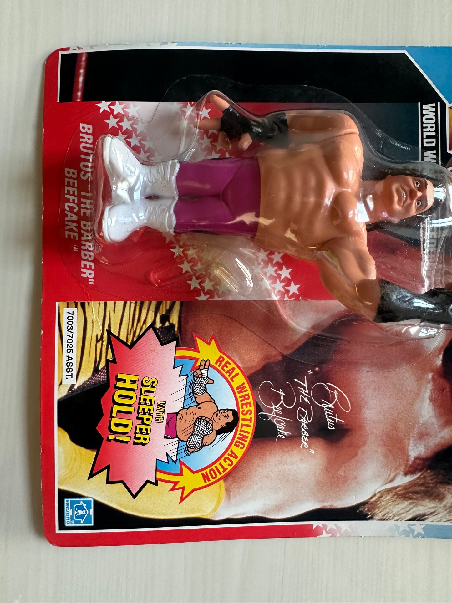 Brutus the Barber Beefcake Series 1 WWF Hasbro