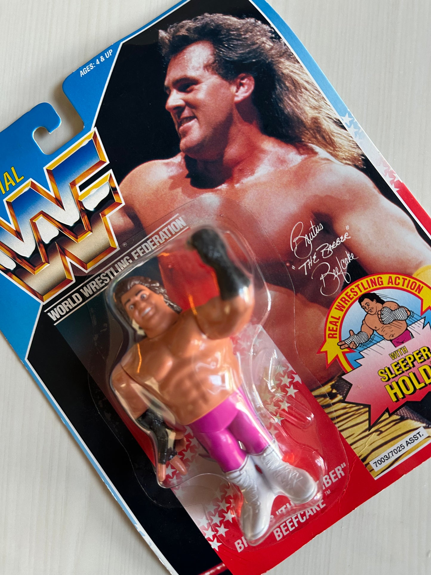 Brutus the Barber Beefcake Series 1 WWF Hasbro