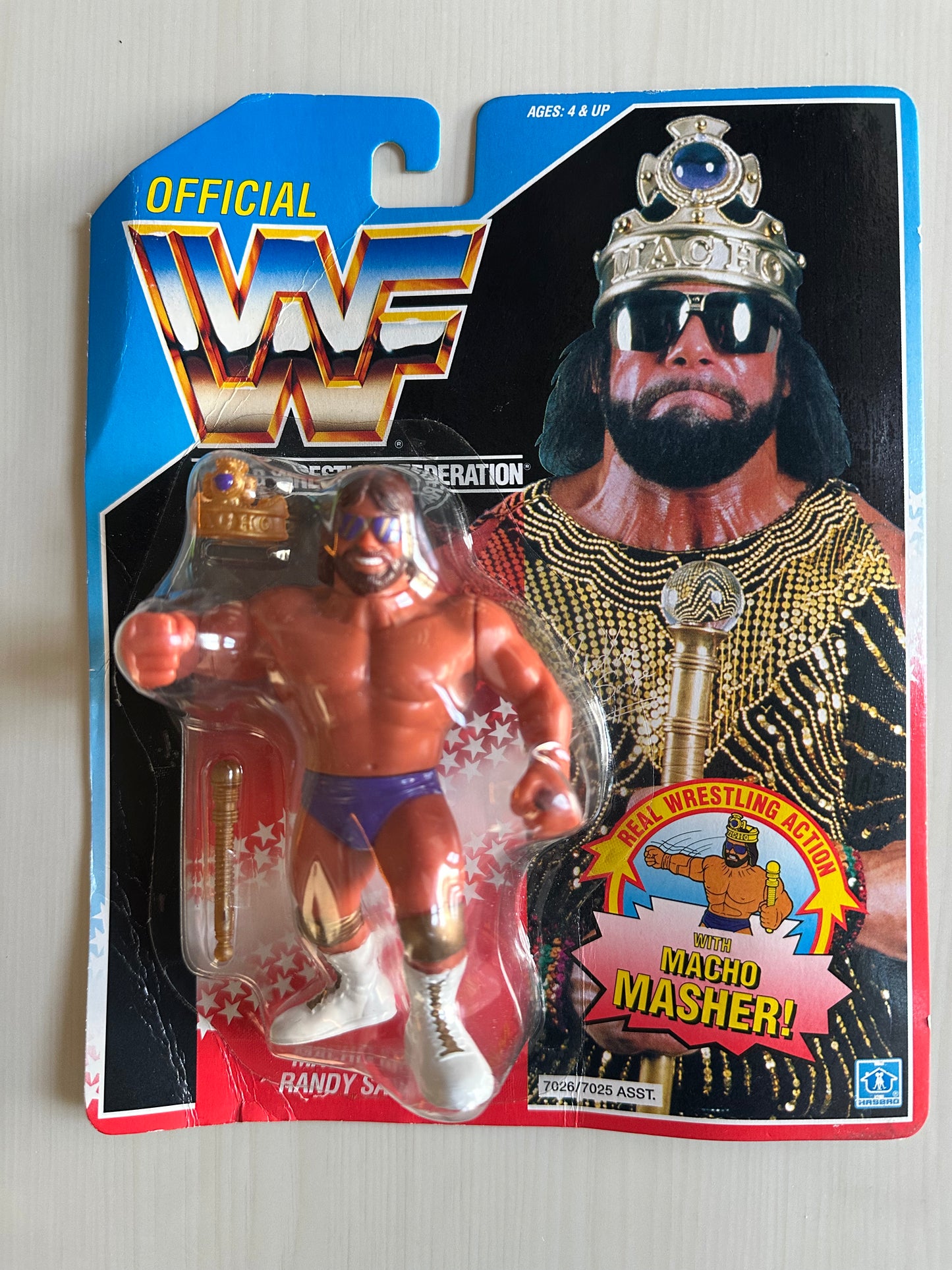 Macho King Randy Savage Series 2 WWF Hasbro
