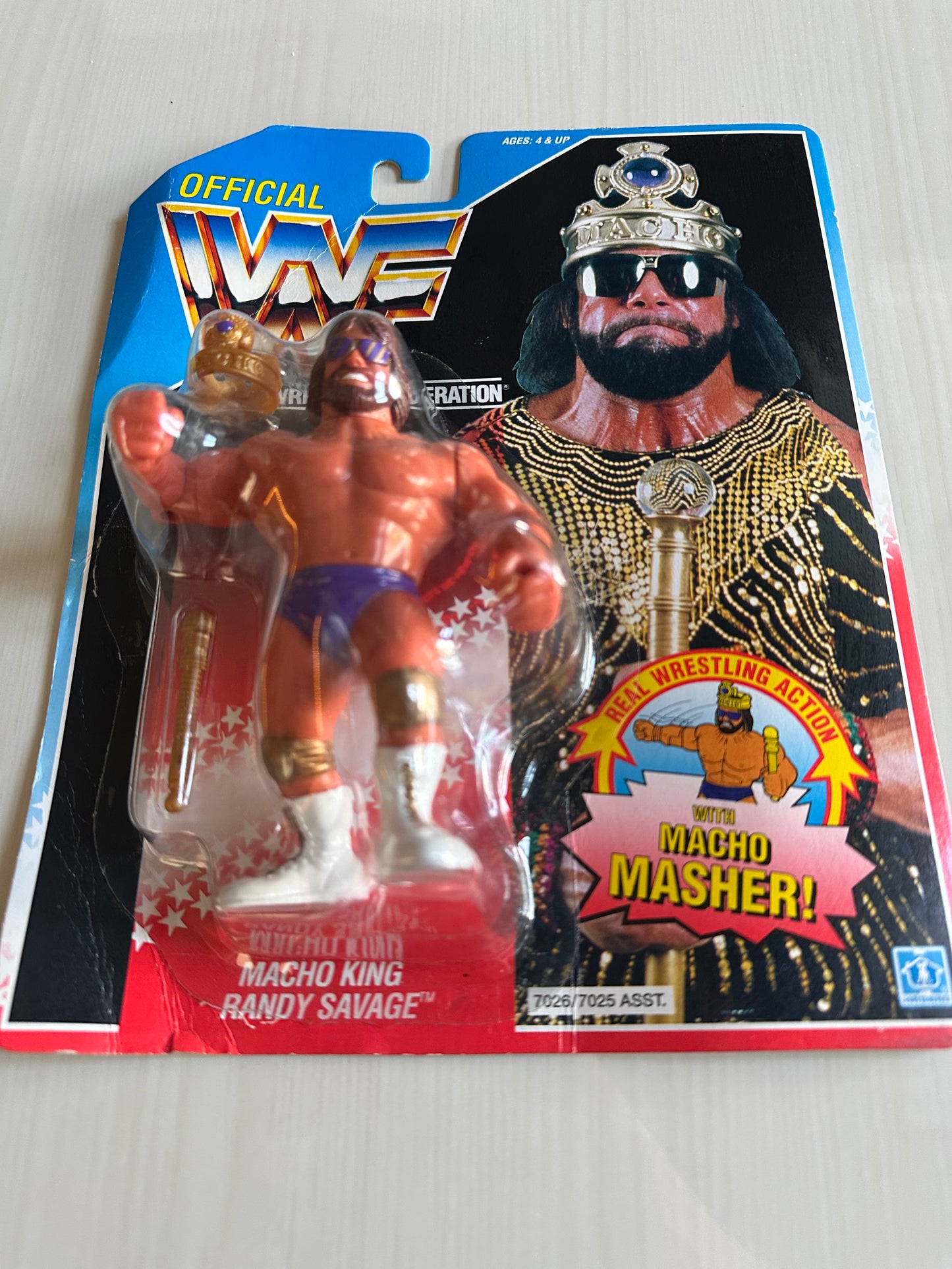 Macho King Randy Savage Series 2 WWF Hasbro