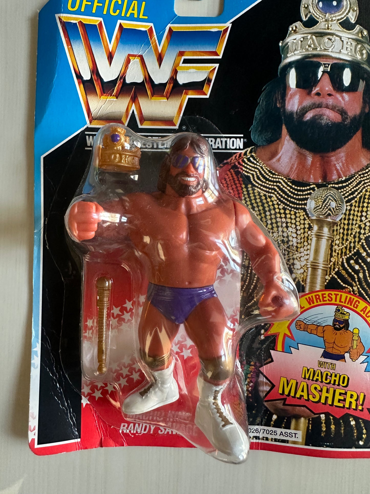 Macho King Randy Savage Series 2 WWF Hasbro