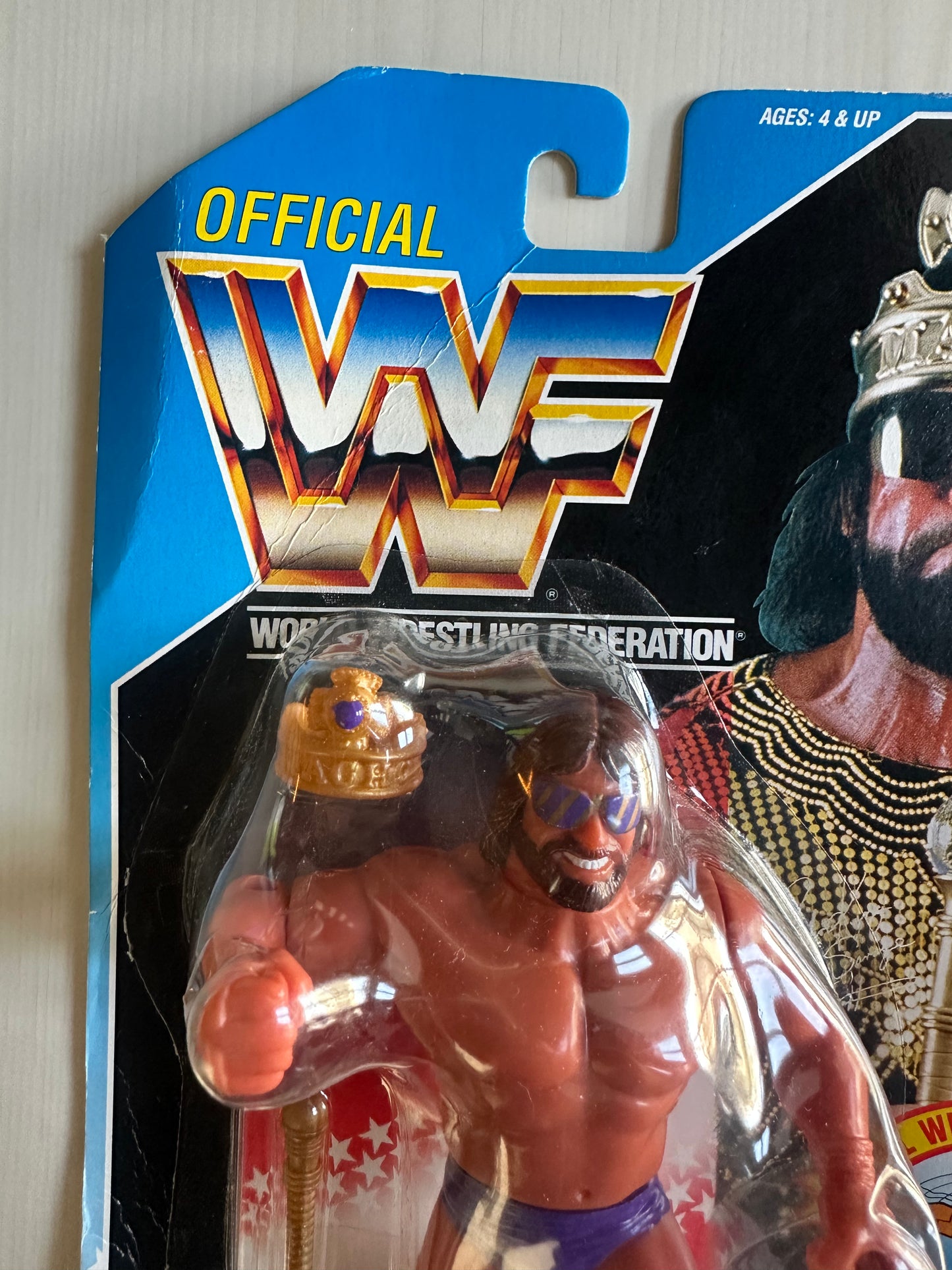 Macho King Randy Savage Series 2 WWF Hasbro