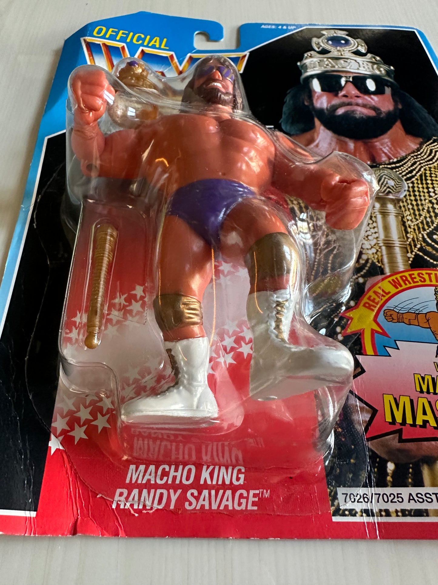 Macho King Randy Savage Series 2 WWF Hasbro