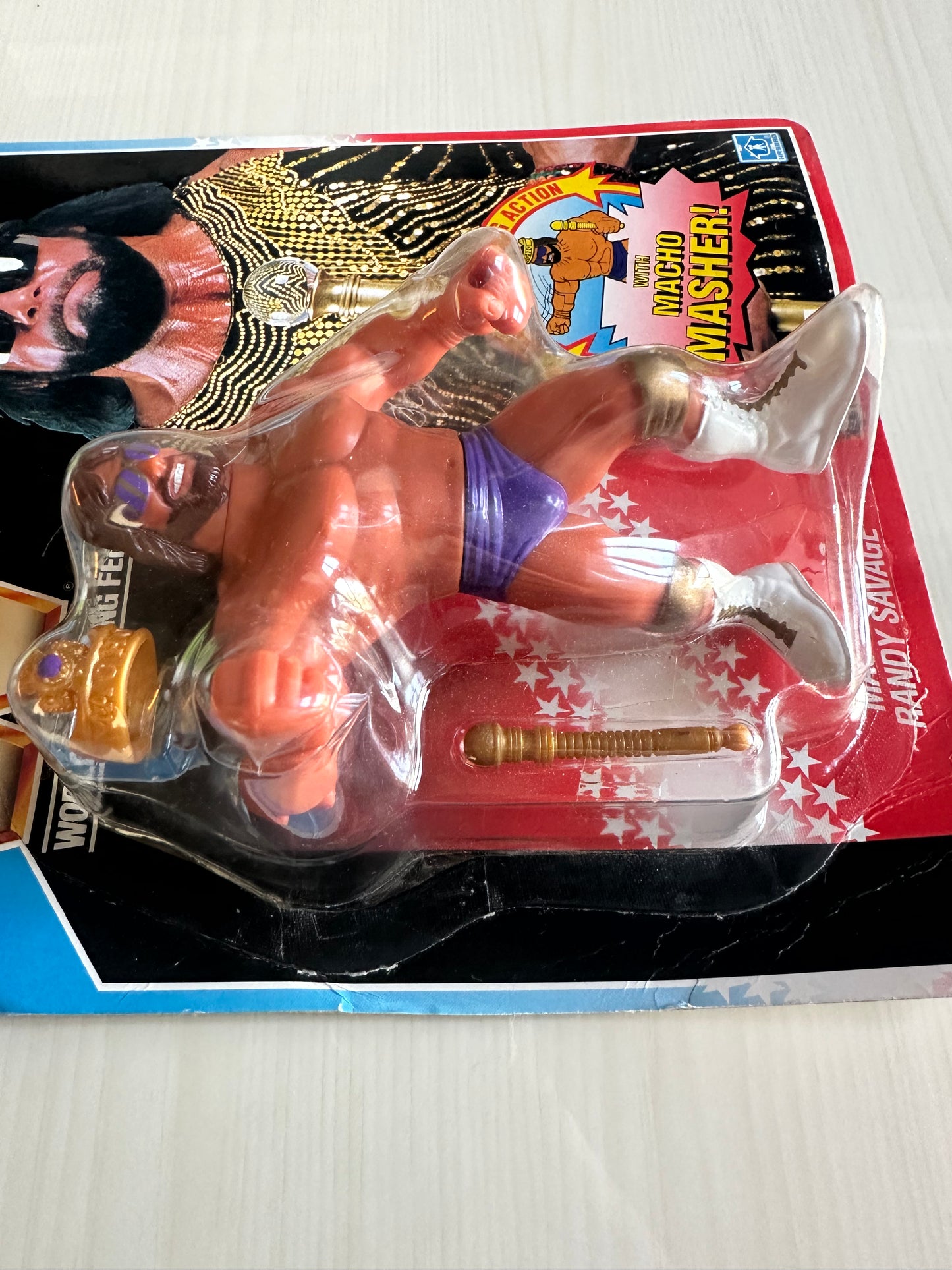 Macho King Randy Savage Series 2 WWF Hasbro