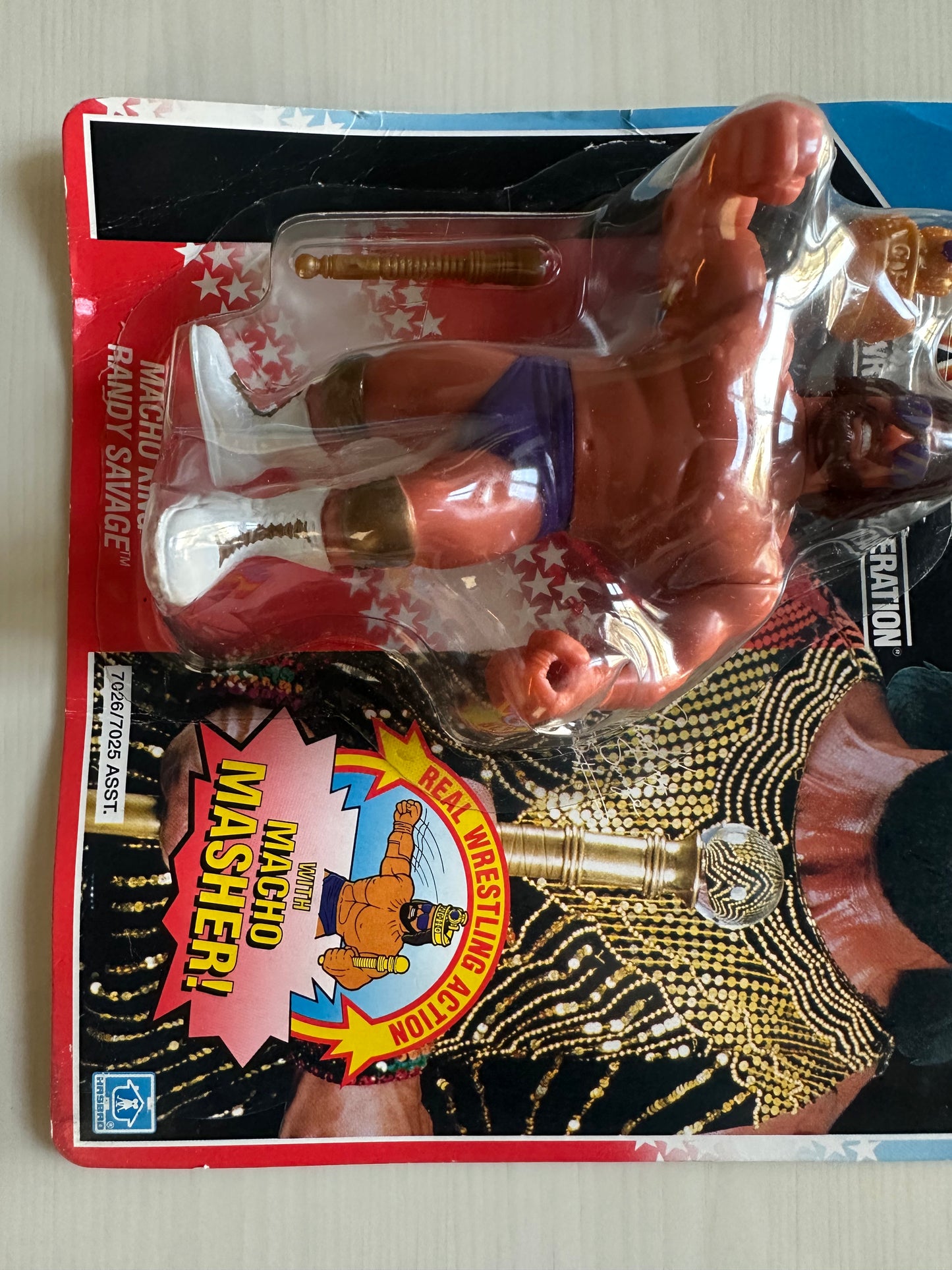 Macho King Randy Savage Series 2 WWF Hasbro