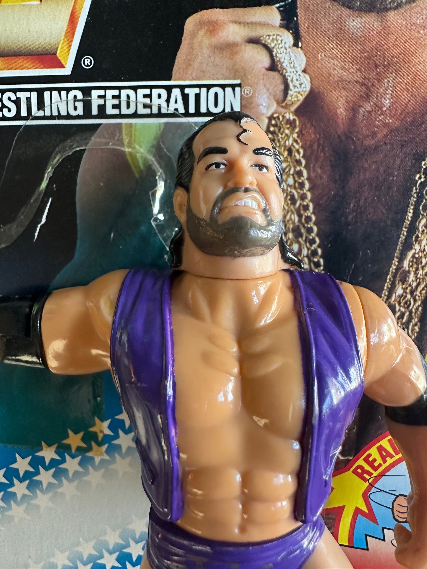 Razor Ramon Series 10 WWF Hasbro purple