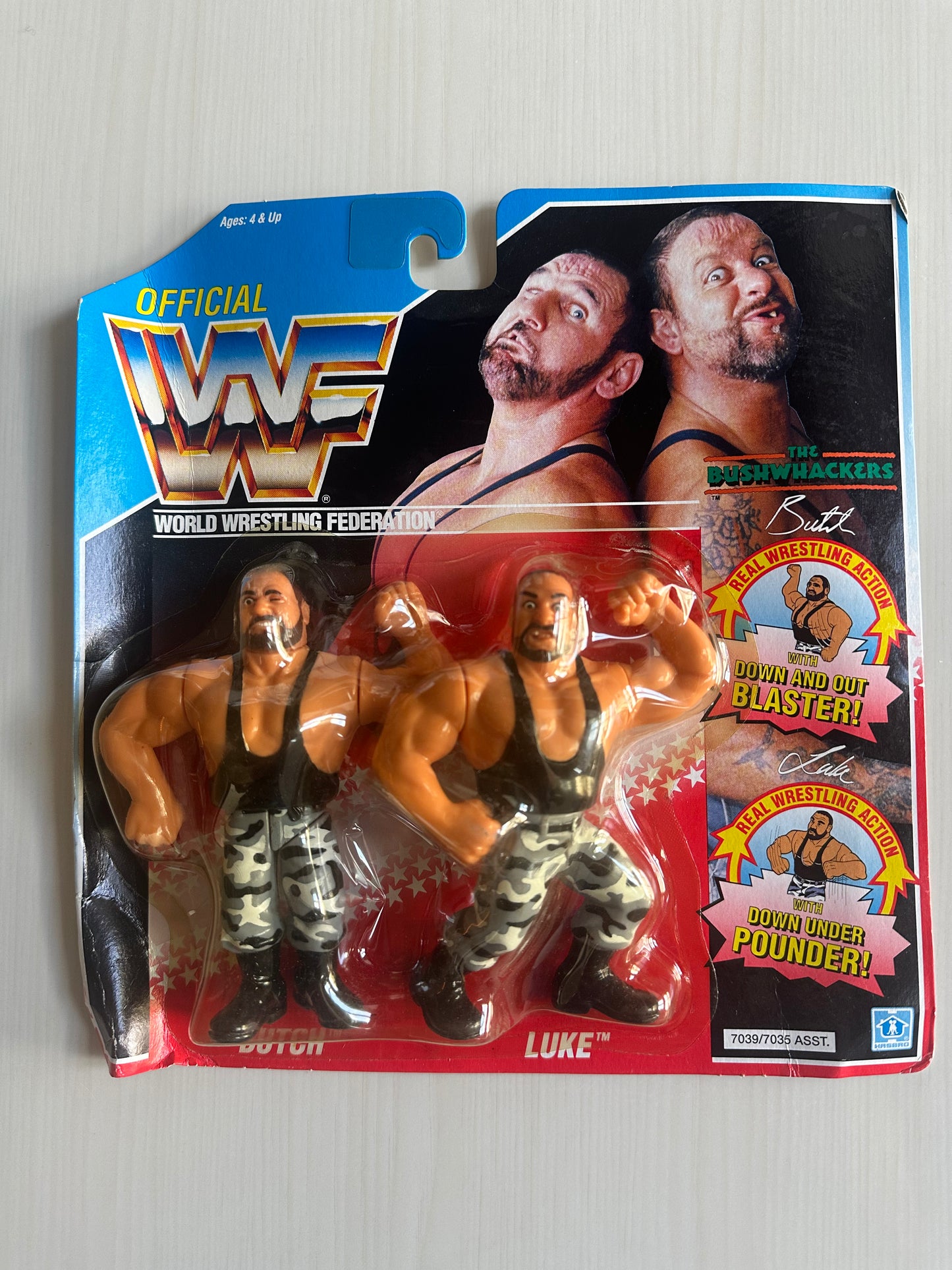 The Bushwhackers Series 2 WWF Hasbro